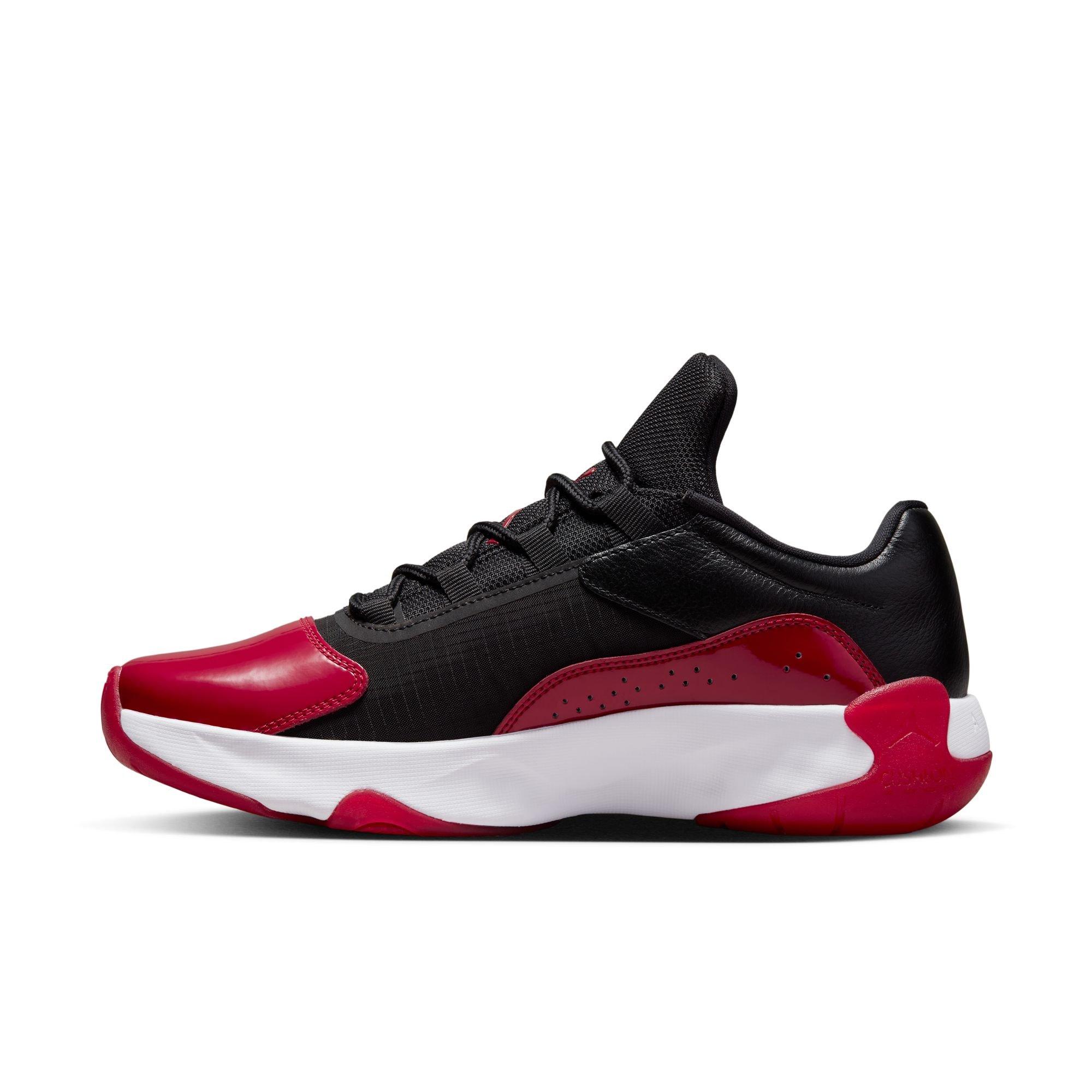 Jordan 11 CMFT Low "Black/Gym Red/White" Women's Shoe - BLACK/RED/WHITE Thumbnail View 6