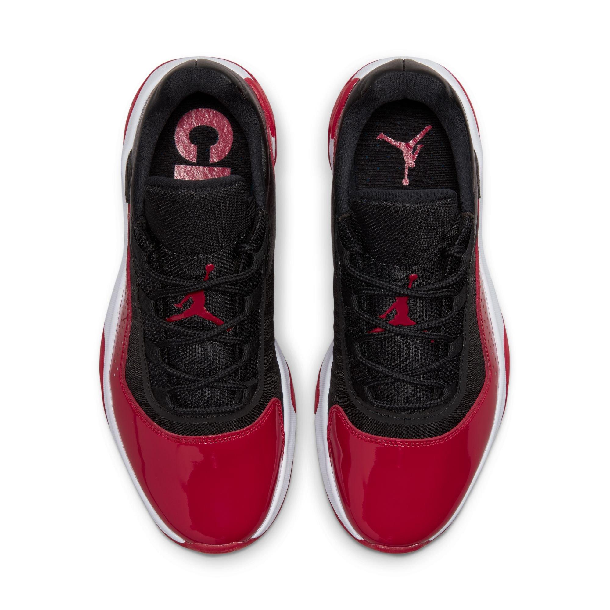 Jordan 11 CMFT Low "Black/Gym Red/White" Women's Shoe - BLACK/RED/WHITE Thumbnail View 8