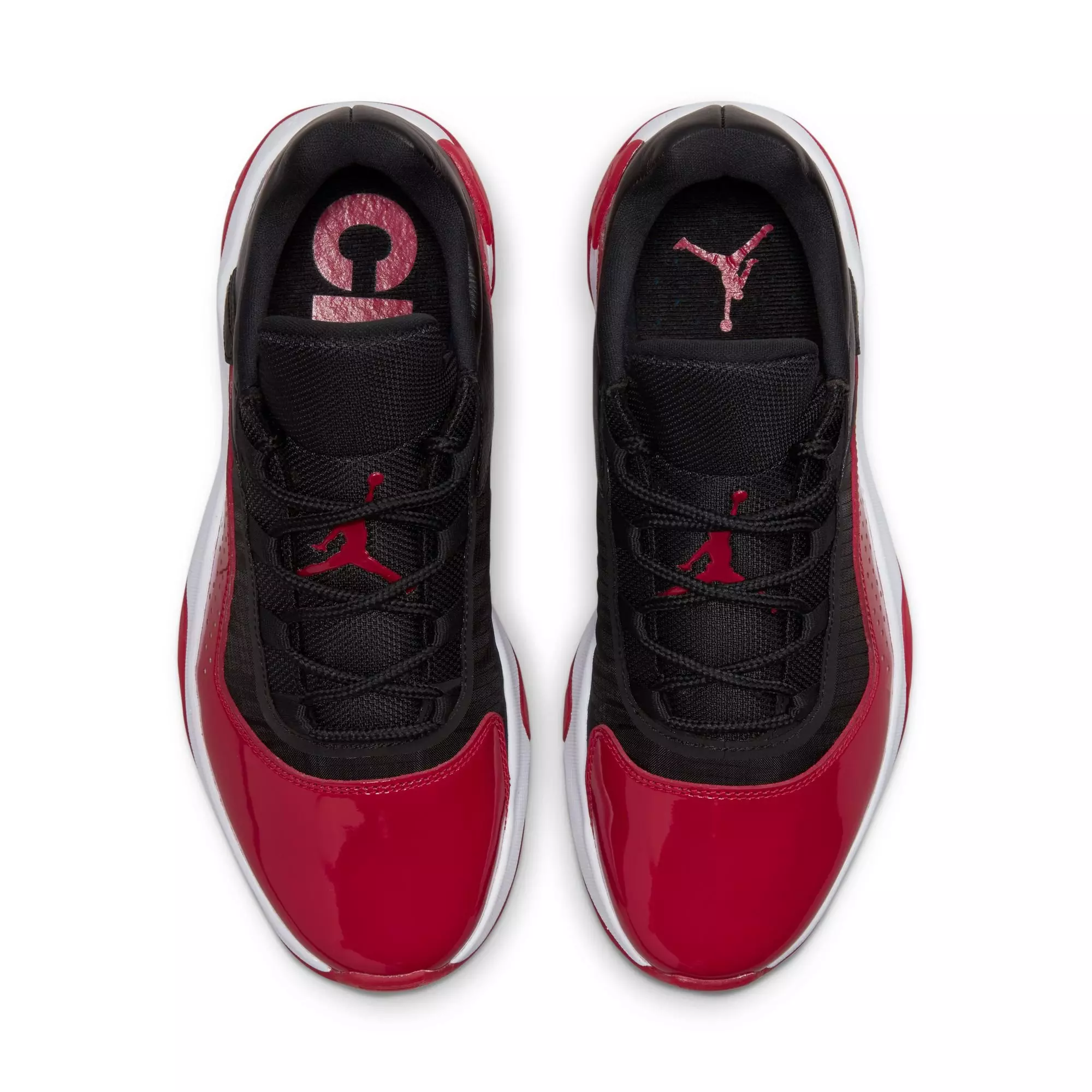 Jordan 11 CMFT Low "Black/Gym Red/White" Women's Shoe - BLACK/RED/WHITE