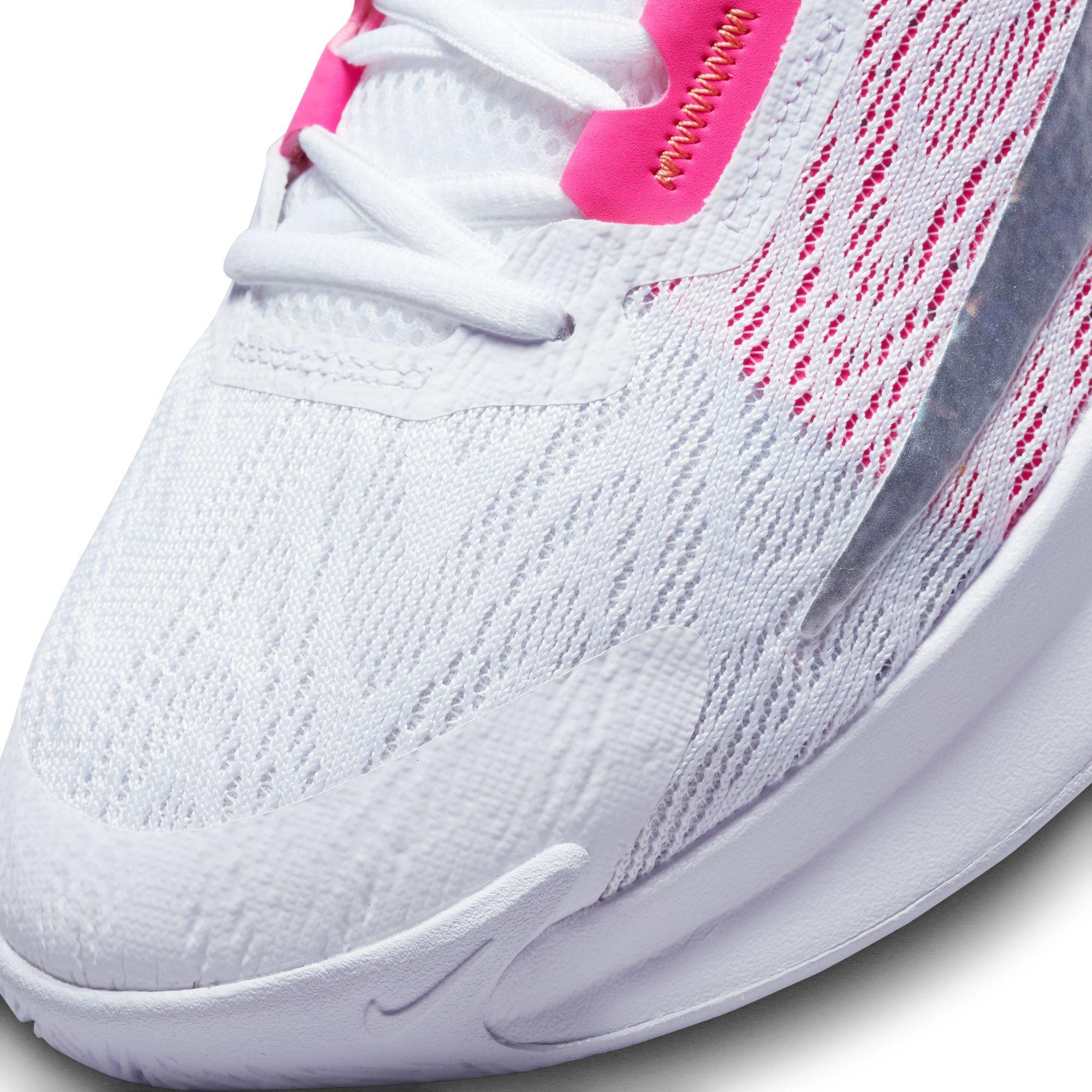 Nike Giannis Immortality 2 "White/Metallic Silver/Deep Royal Blue" Men's Basketball Shoe - WHITE/SILVER Thumbnail View 3