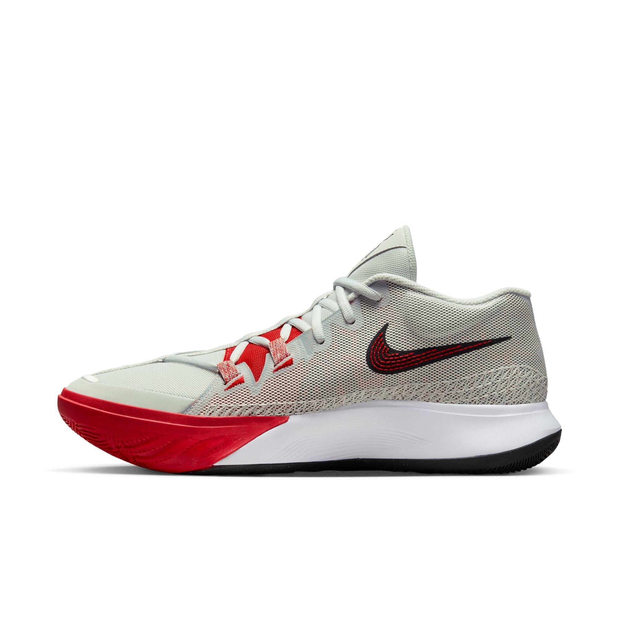 Kyrie shoes red and white best sale