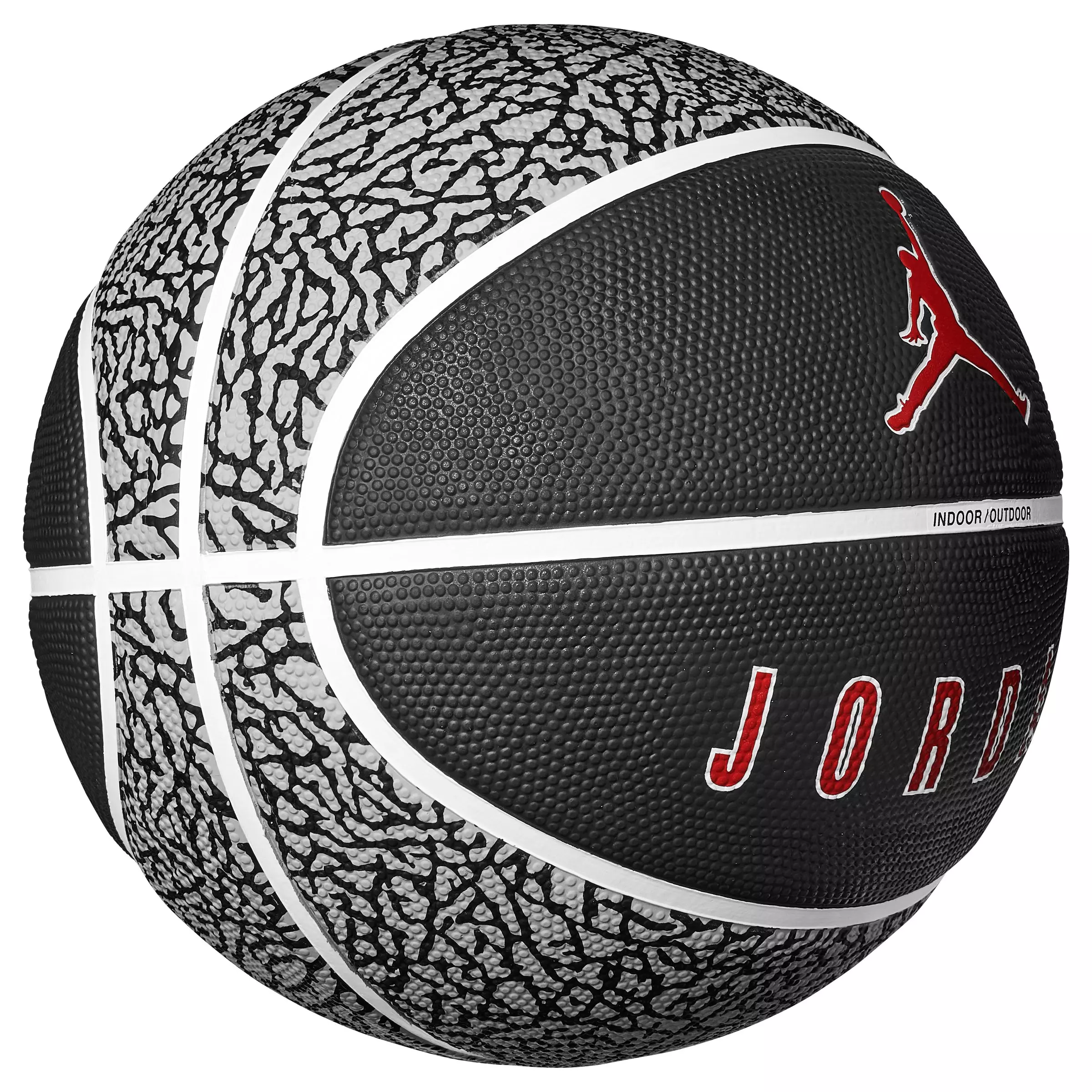 Jordan Playground 2 ELE 28.5" Basketball - GREY/BLACK/RED