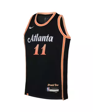 Atlanta Hawks Nike City Edition Swingman Jersey 22 - Black - Trae Young -  Youth