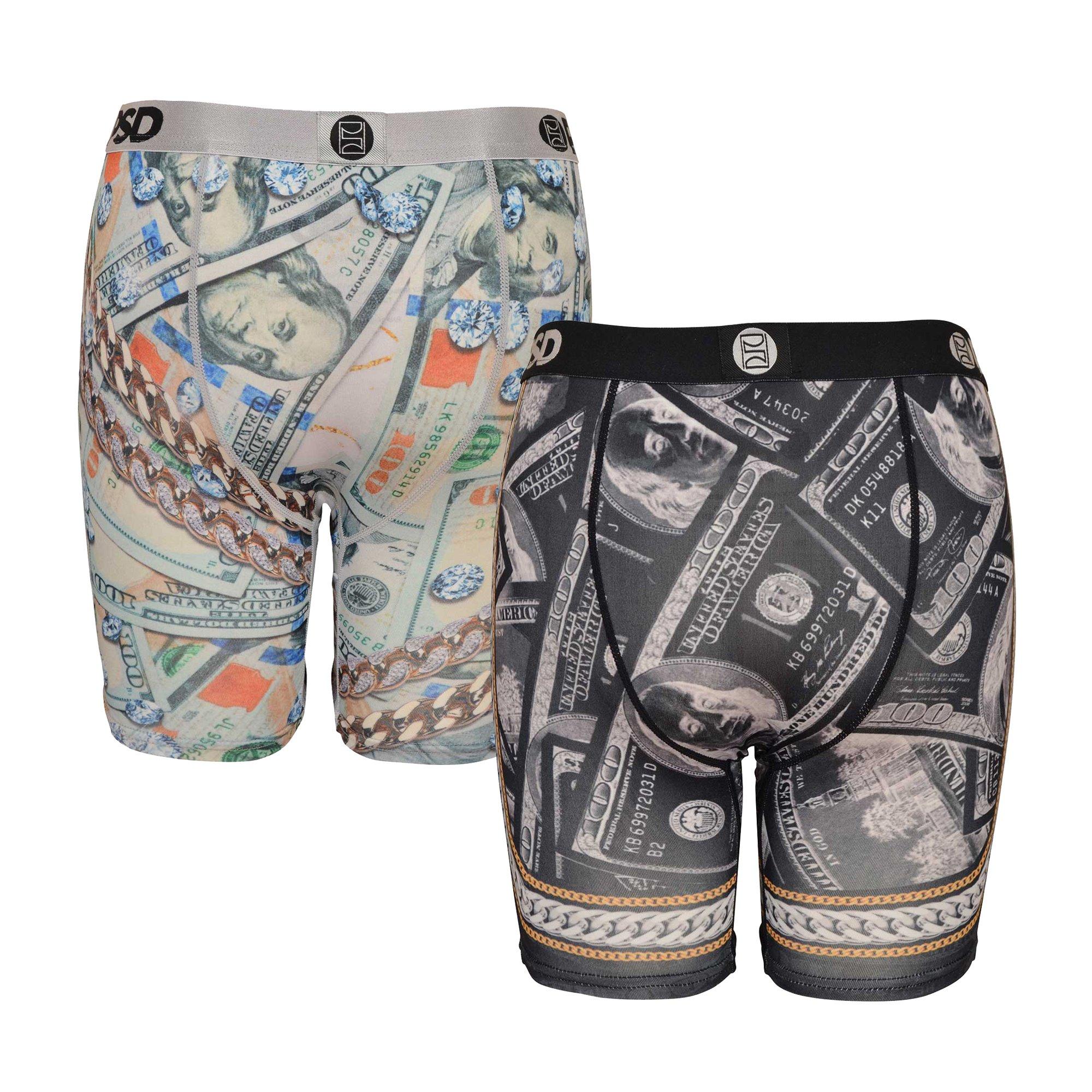 PSD Big Boys' Money Lux Underwear-2PK - Hibbett