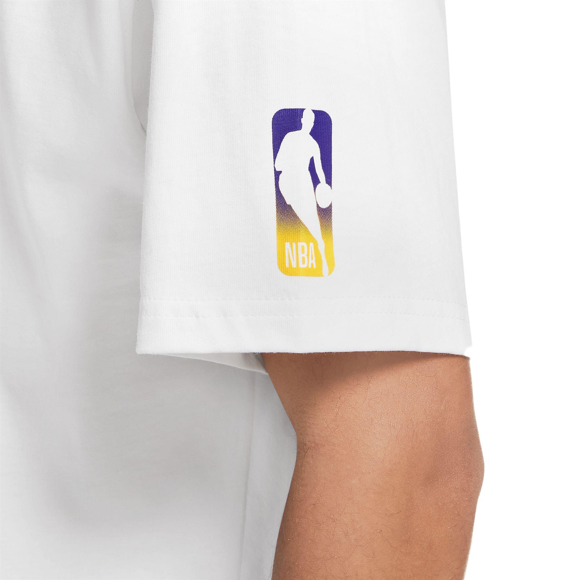 Los Angeles Lakers Jordan Courtside Max 90 T-Shirt - White - Mens