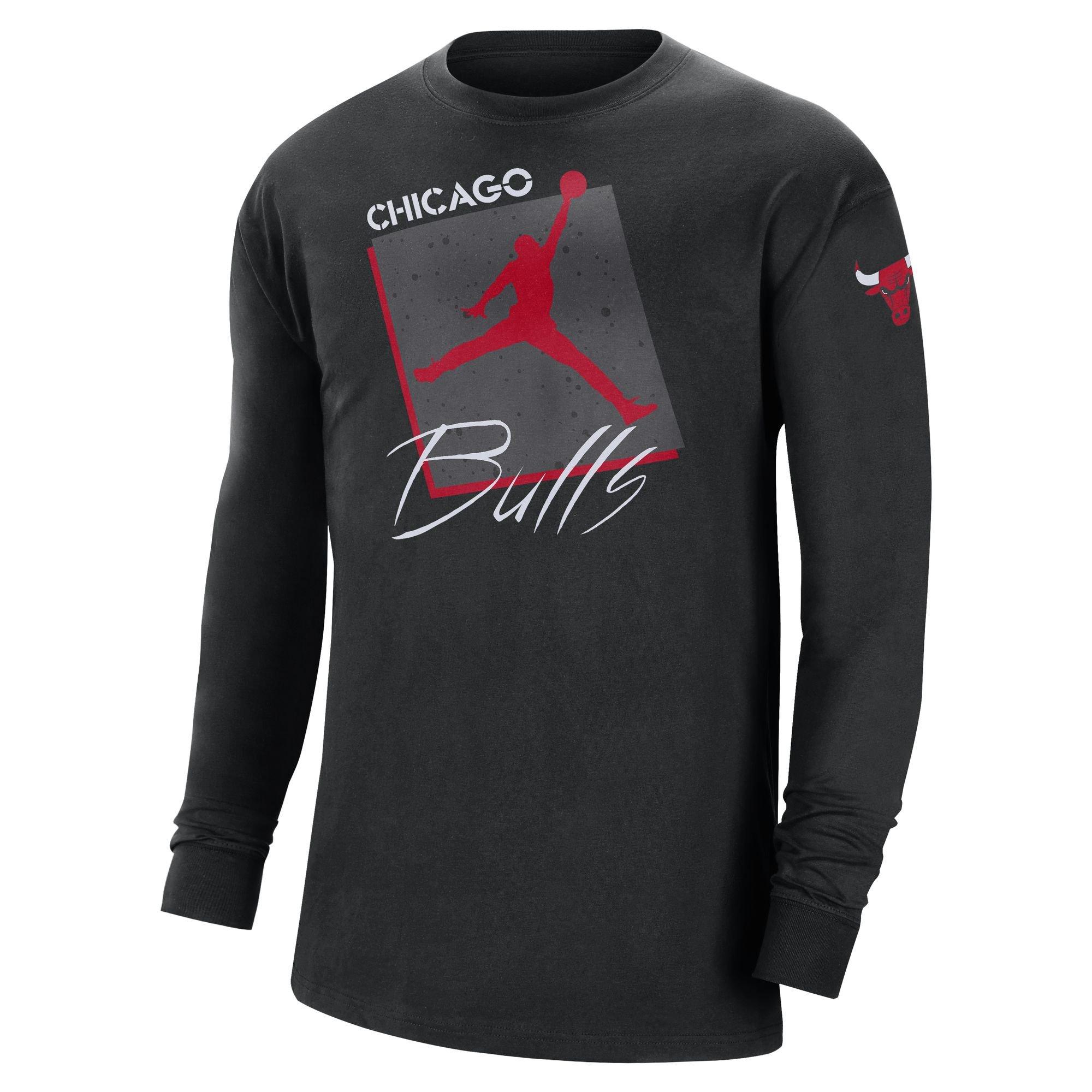 Red jordan long sleeve on sale shirt