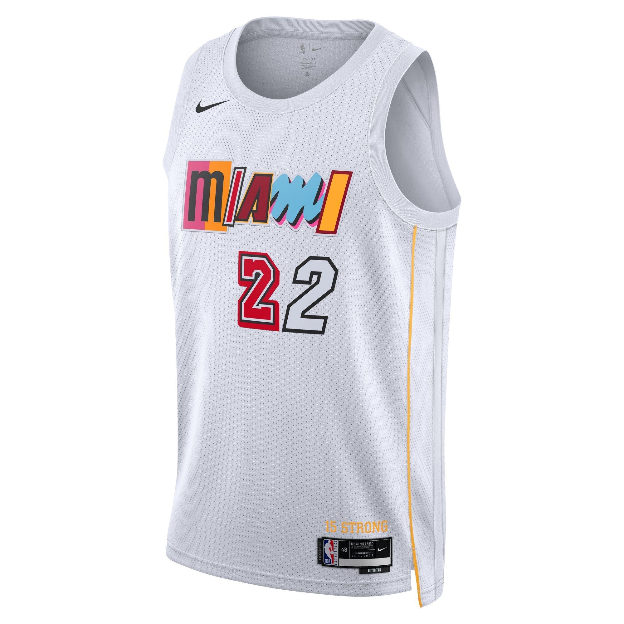 Nike Men's Jimmy Butler Miami Heat 2022 City Edition Swingman Jersey -  Hibbett