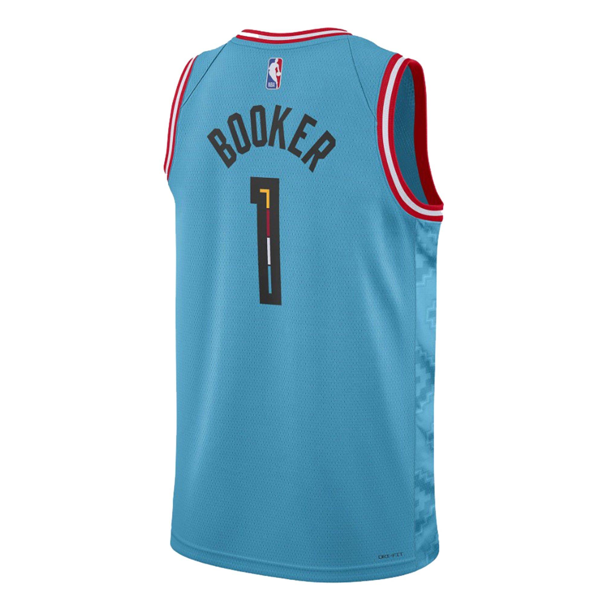 Devin Booker Phoenix Suns Nike City Edition Swingman Jersey Men's  Medium NBA #1