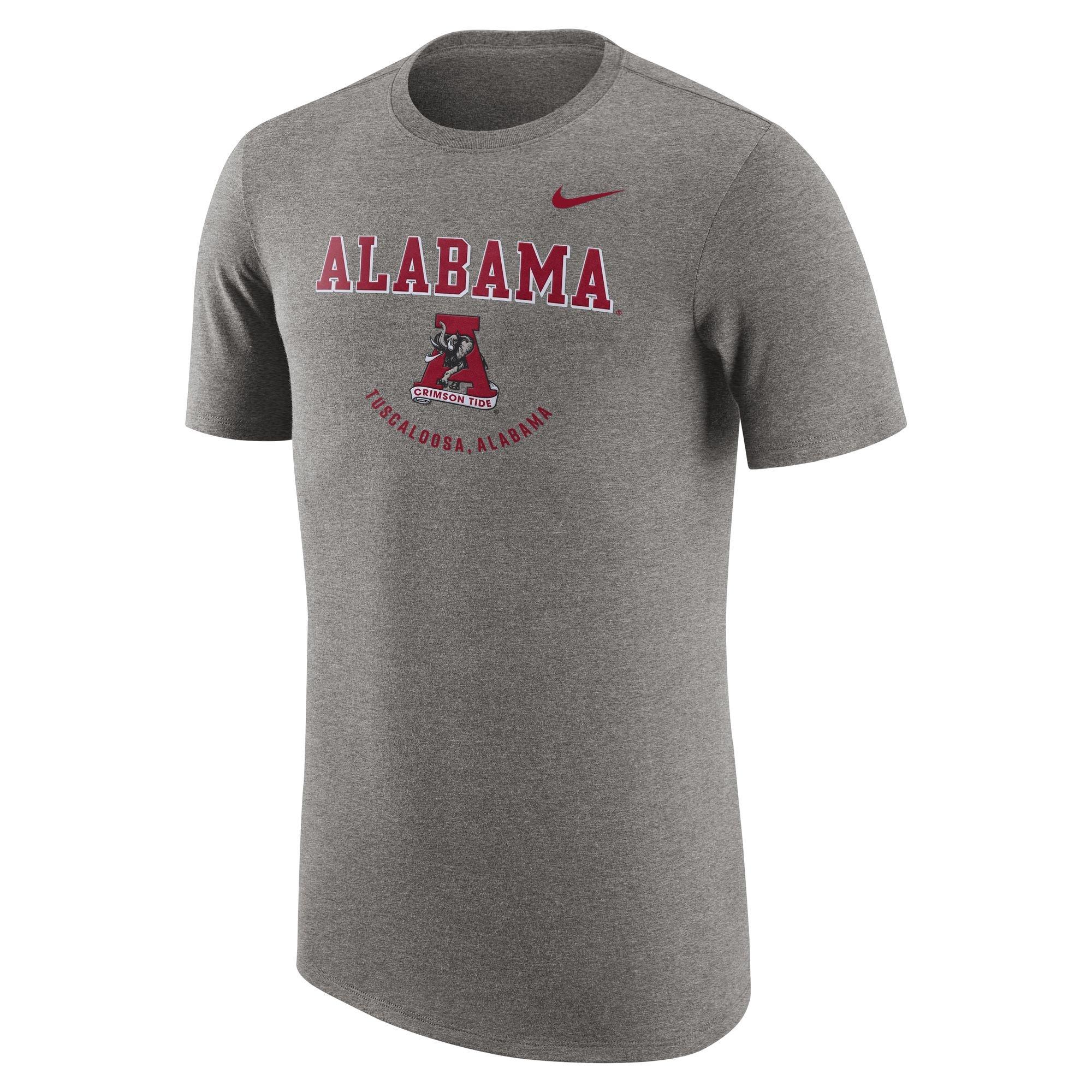 Nike Men's Alabama Crimson Tide DriFIT TriBlend Vault TShirt Hibbett City Gear