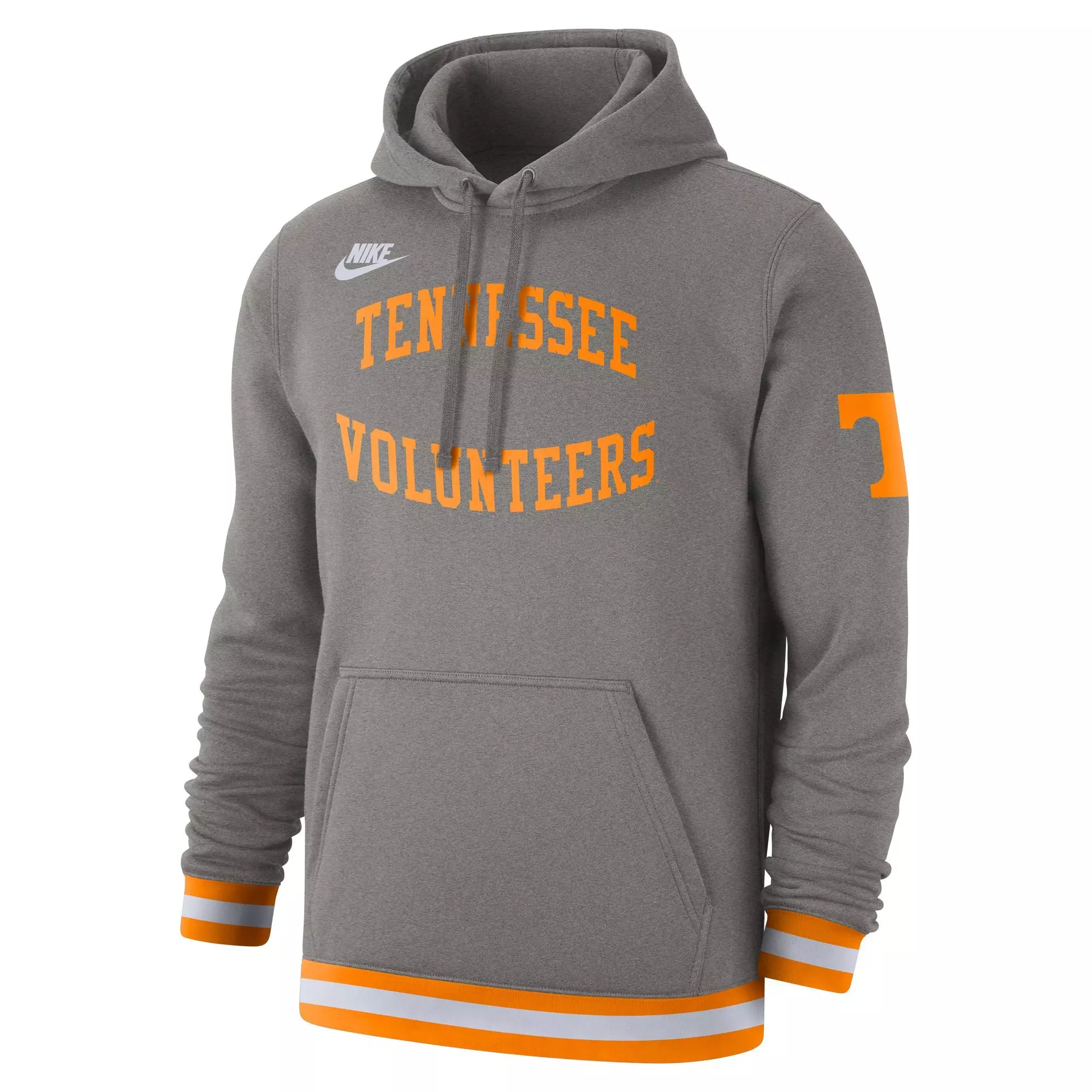 Nike Men's Tennessee Volunteers Retro Fleece Hoodie - GREY