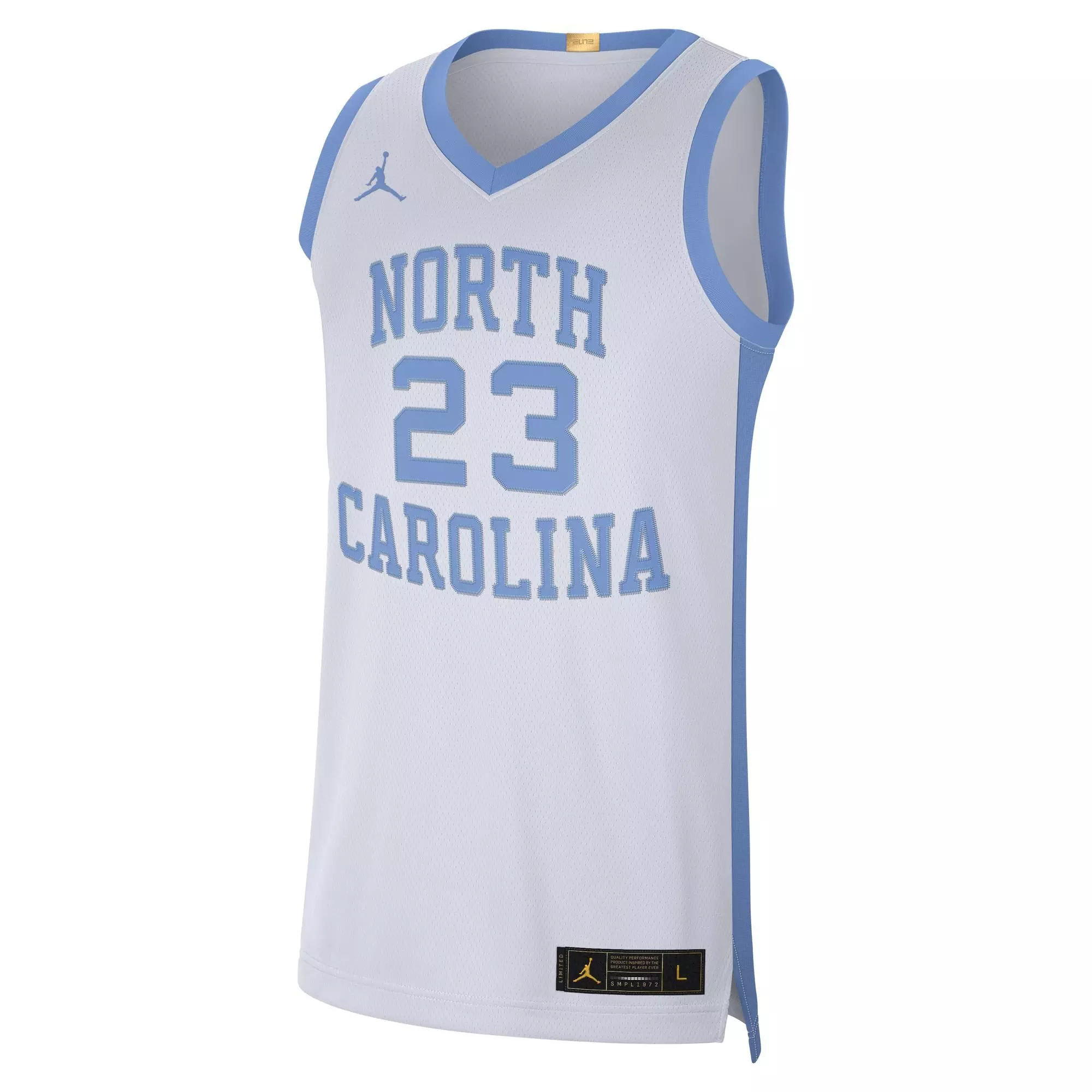 Jordan Men's North Carolina Tar Heels Michael Jordan Limited Swingman Jersey - WHITE