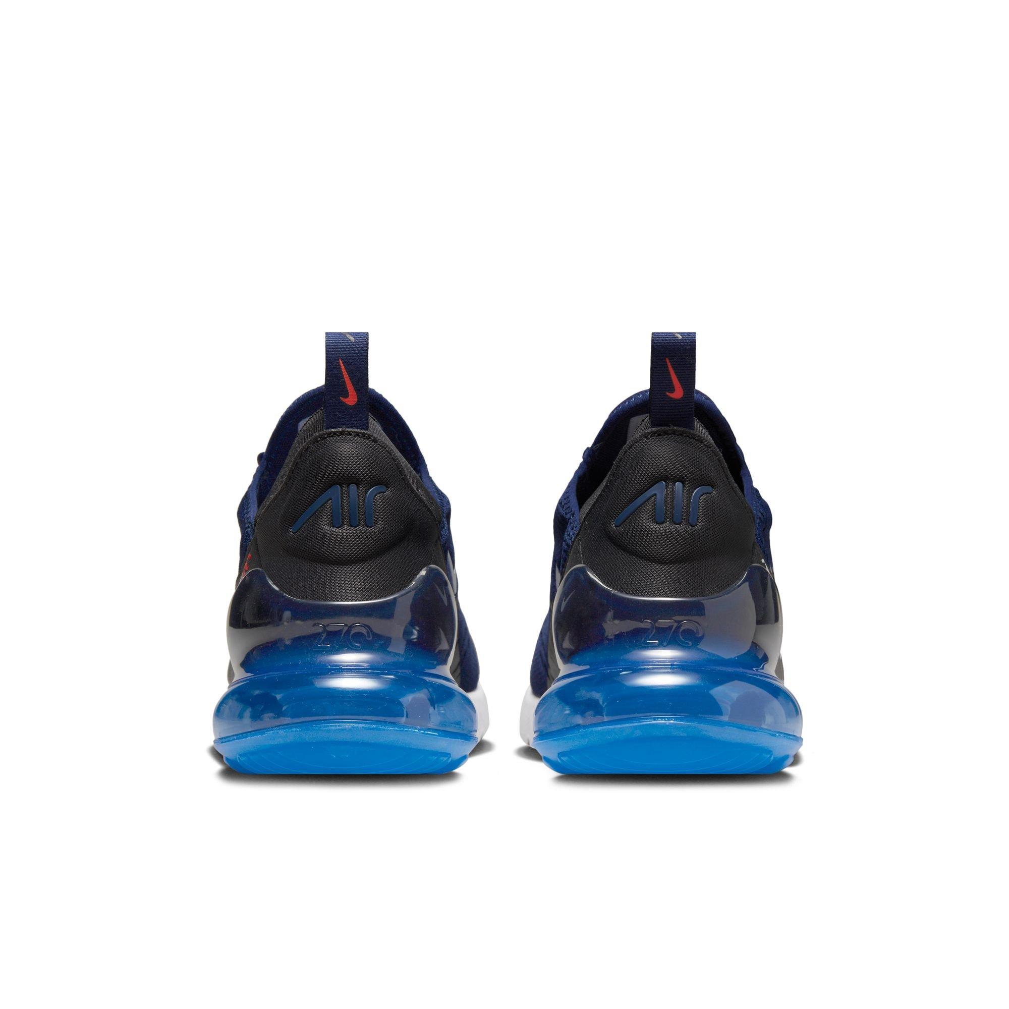 Air max 270 shop black with blue bubble