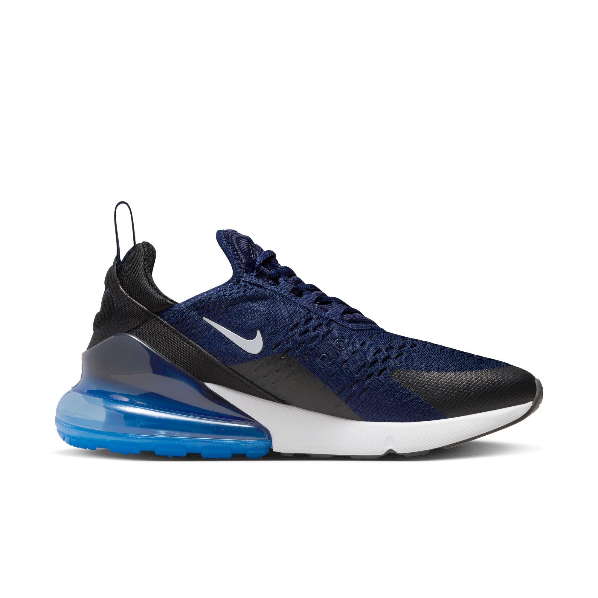 Nike Air Max 270 sneakers in black/blue