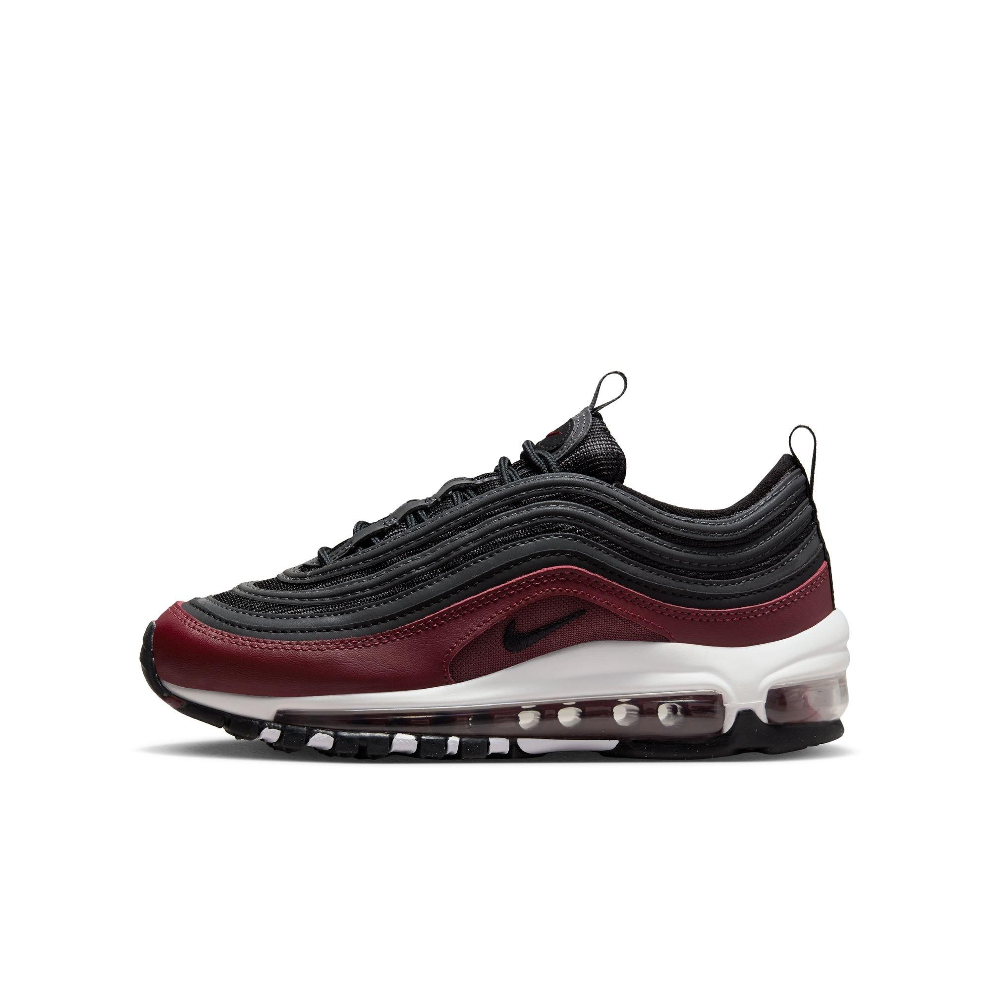 Nike Air Max 97 Team Red Black Anthracite Summit White Grade School Boys Shoe Hibbett