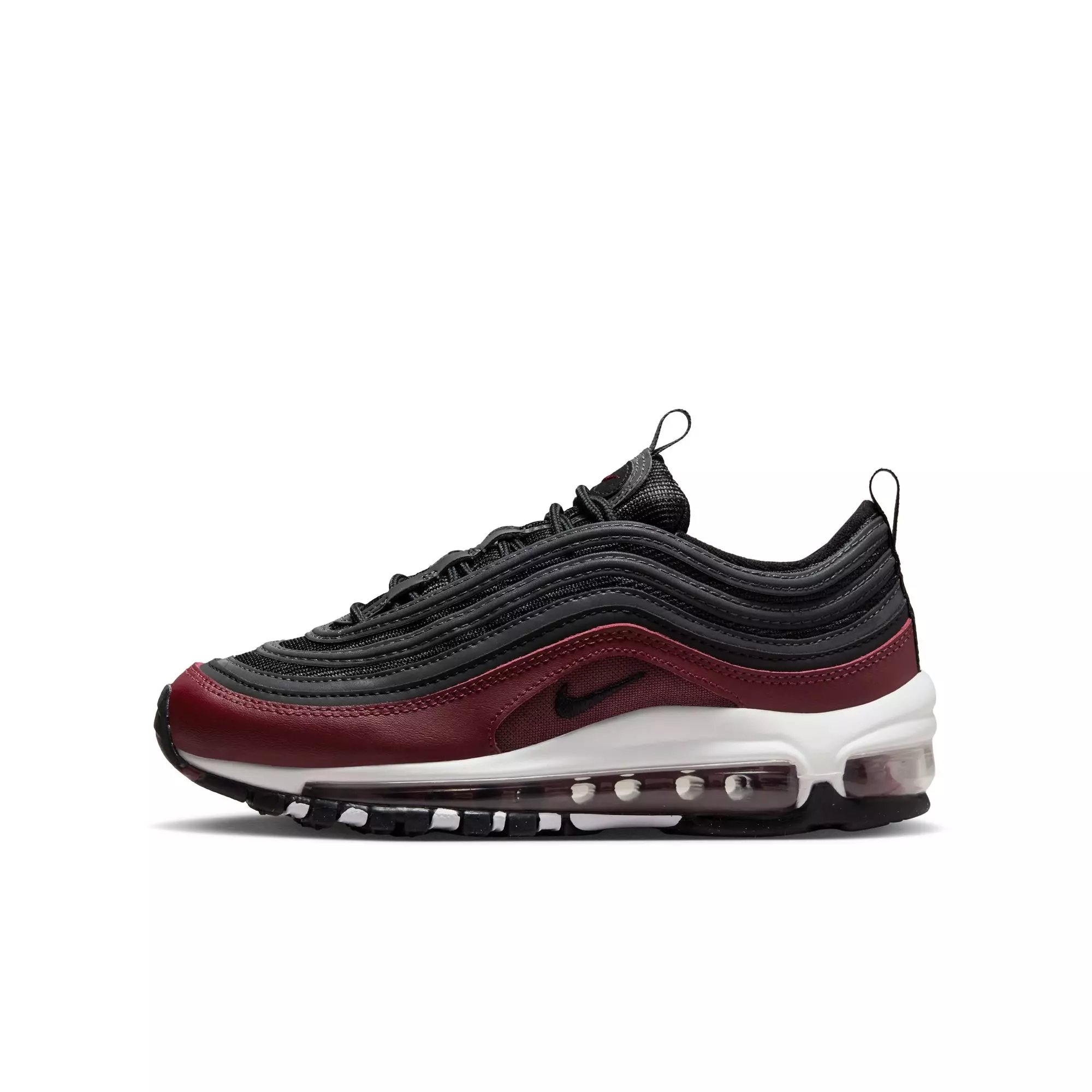 Nike Air Max 97 "Team Red/Black/Anthracite/Summit White" Grade School Boys' Shoe - RED/BLACK/WHITE