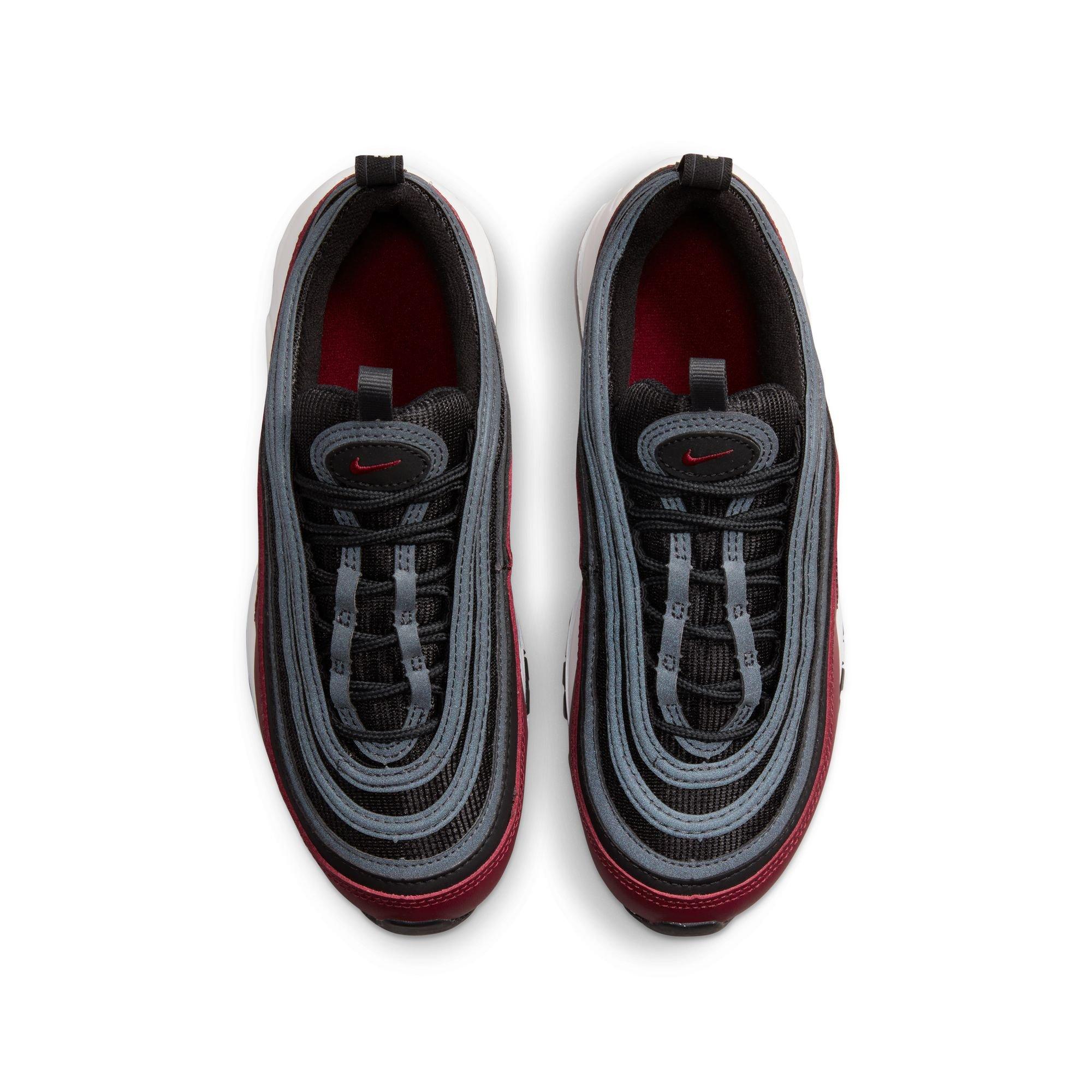 Nike Air Max 97 "Team Red/Black/Anthracite/Summit White" Grade School Boys' Shoe - RED/BLACK/WHITE Thumbnail View 5