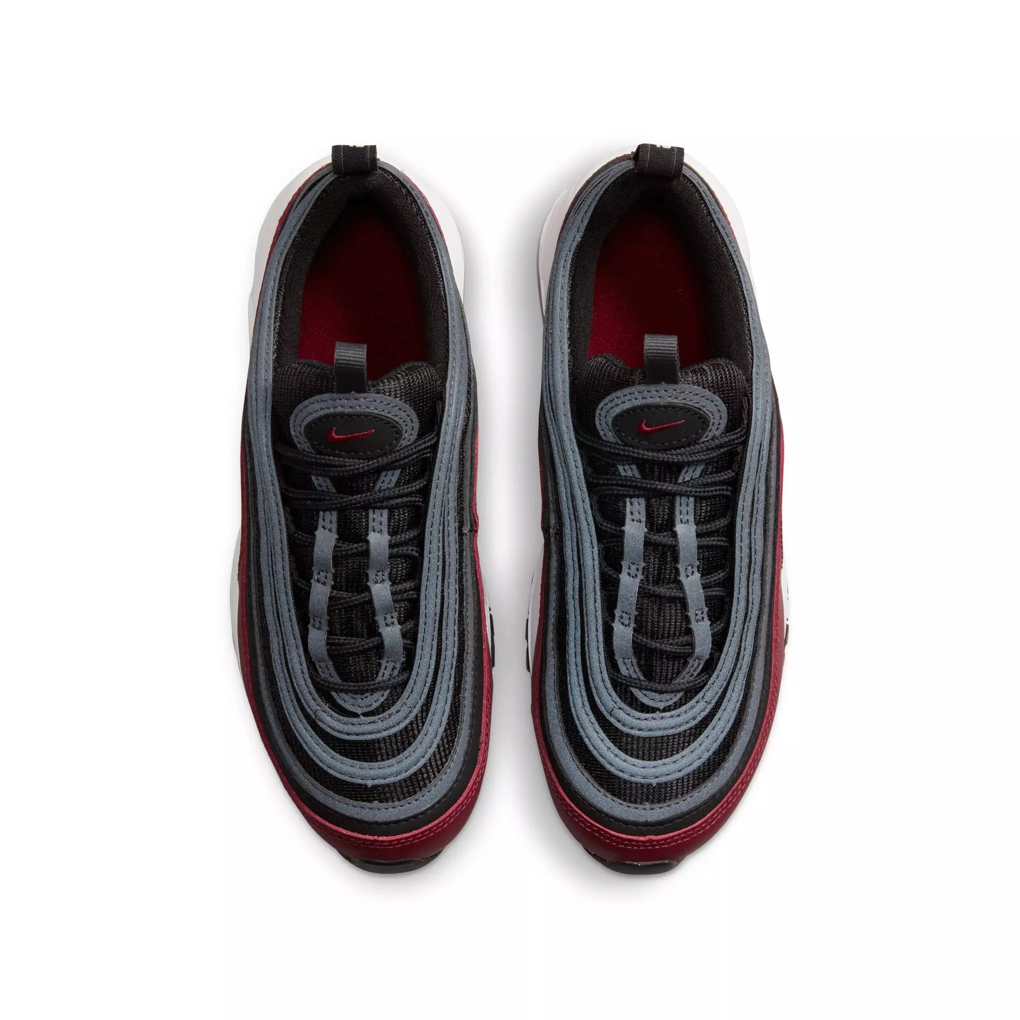 Nike Air Max 97 "Team Red/Black/Anthracite/Summit White" Grade School Boys' Shoe - RED/BLACK/WHITE