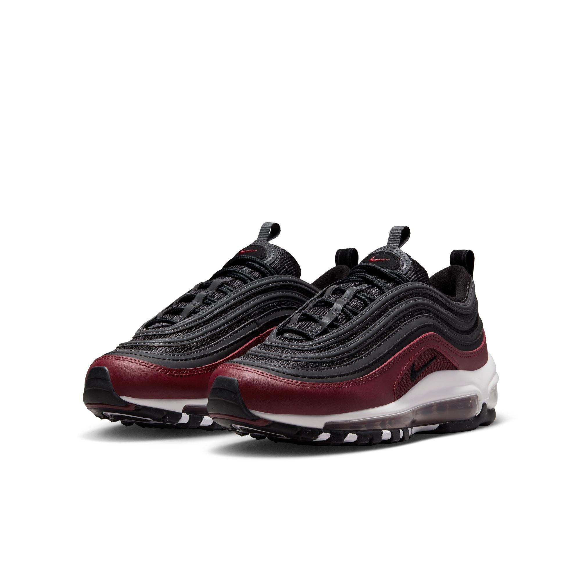 Nike Air Max 97 "Team Red/Black/Anthracite/Summit White" Grade School Boys' Shoe - RED/BLACK/WHITE Thumbnail View 6