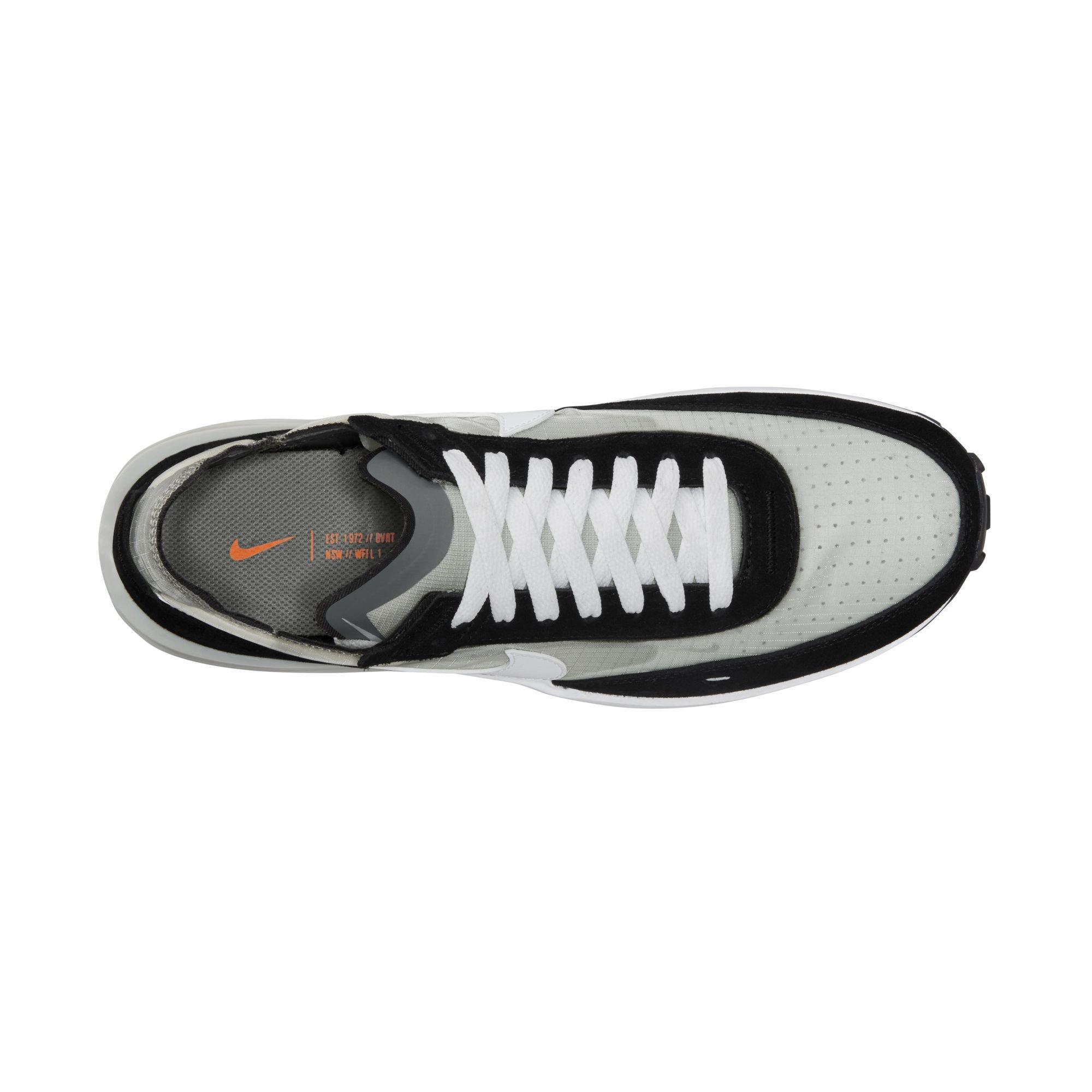 Nike Waffle One SE "Grey Fog/Black/White" Men's Shoe - GREY/BLACK/WHITE Thumbnail View 3
