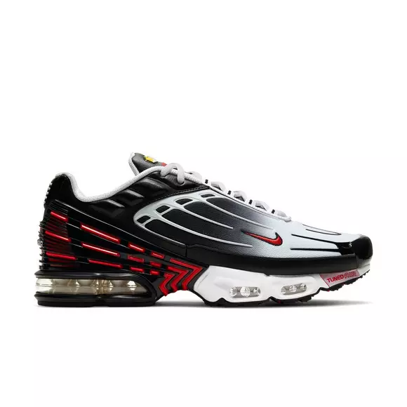 inspanning optillen Ronde Nike Air Max Plus 3 "Black/University Red/White" Men's Shoe