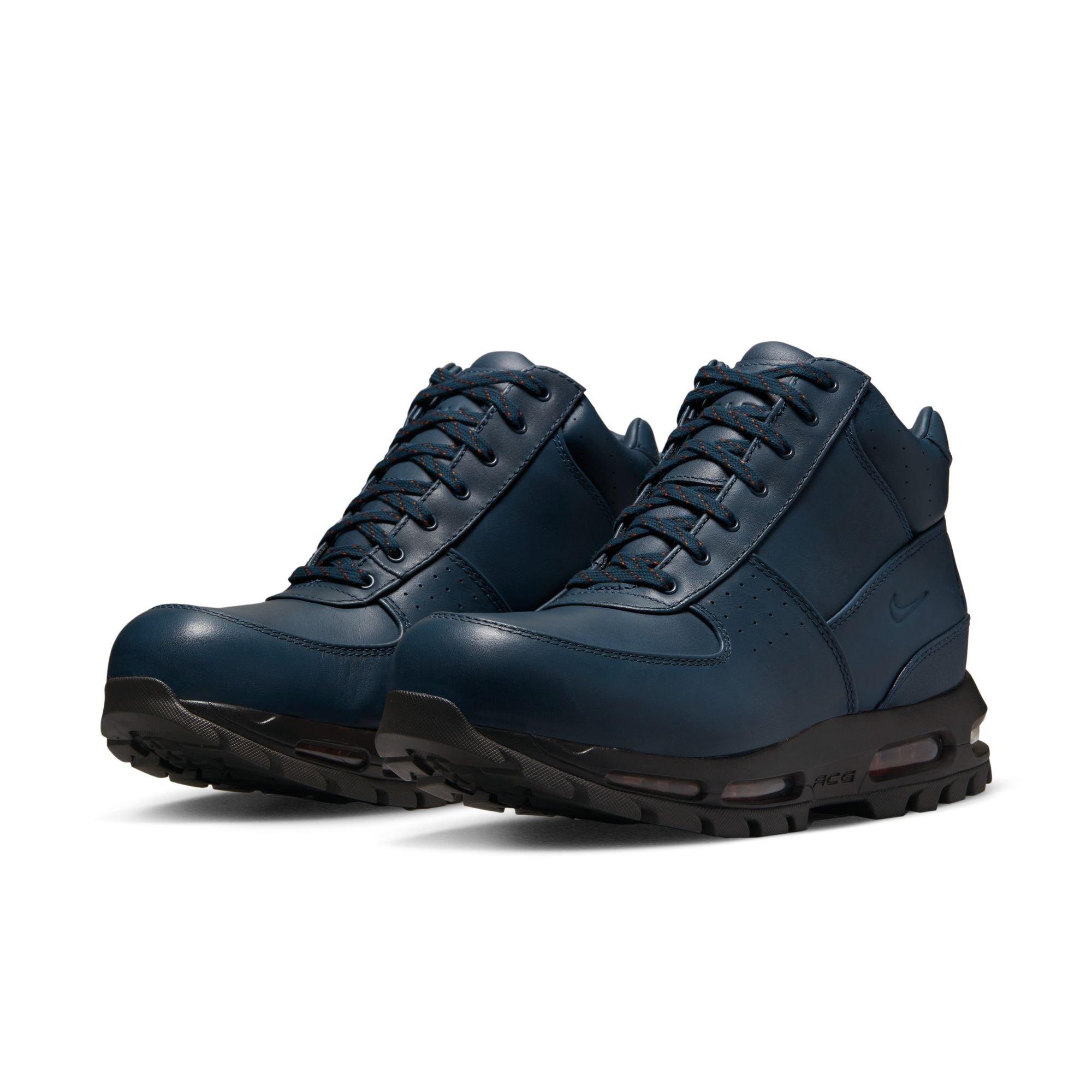 Navy blue cheap nike acg boots