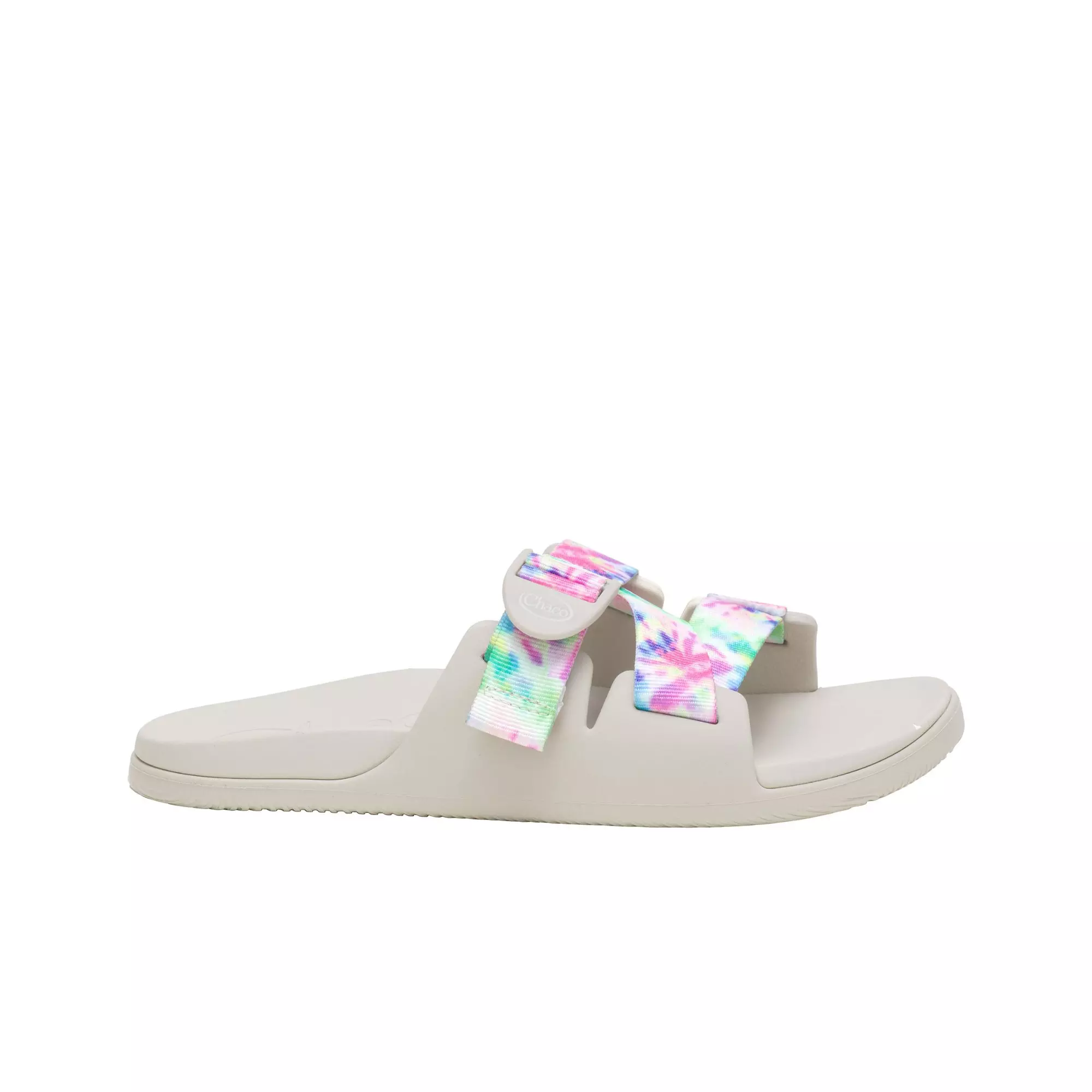 Chaco Chillos "White/Tie-Dye" Women's Slide - WHITE/MULTI