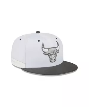 Chicago Bulls Mitchell & Ness Snapback Hat for Jordan 11 Retro Cool Grey