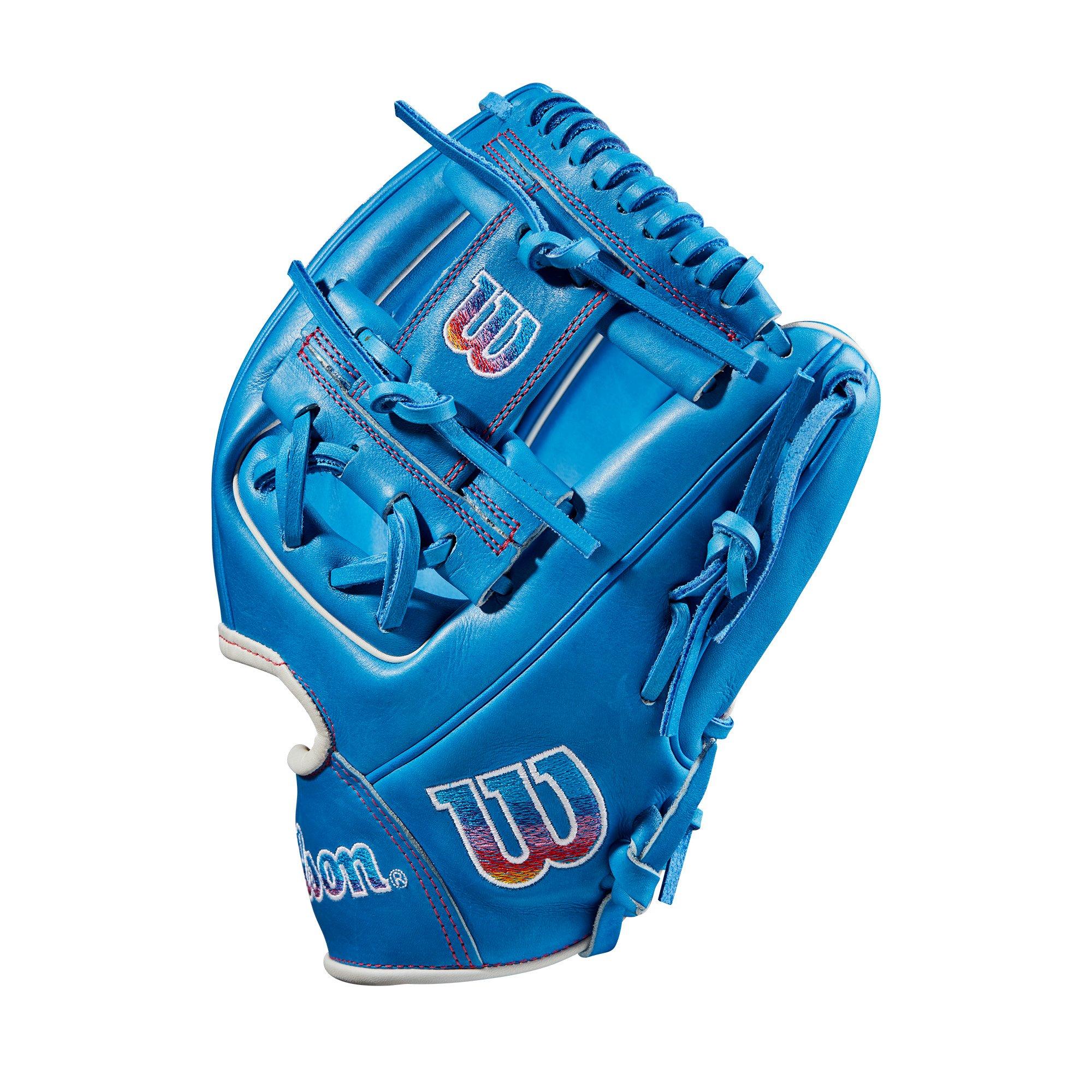 Wilson+WBW100845115+Size+11.5+Baseball+Glove+-+Blue for sale