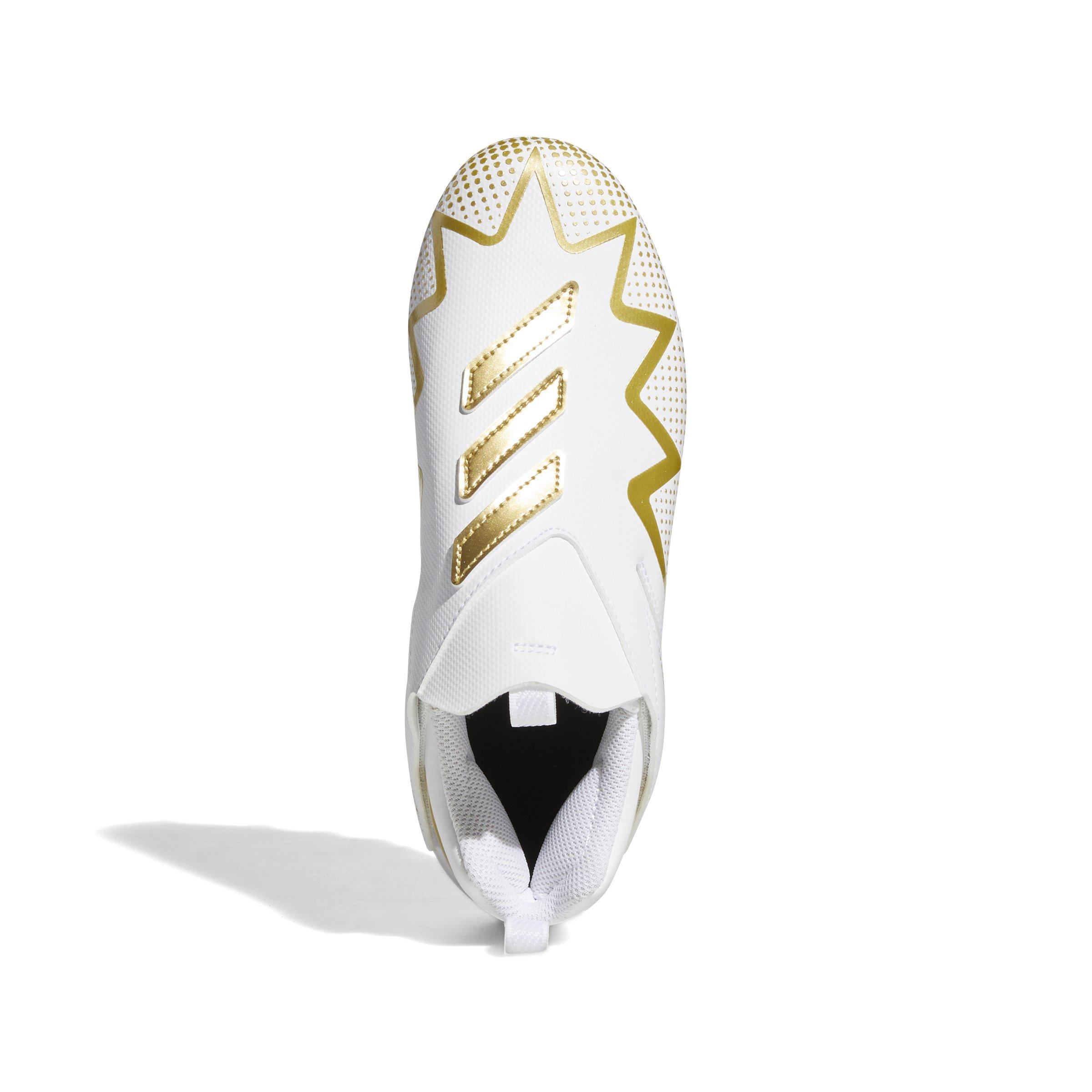 Adidas Freak Spark Mens Cleats Sz 11.5 White/Gold Academy Sports Football Cleat adidas Freak Spark 23 Inline  main image 3