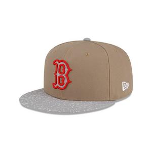 New Era Boston Red Sox Brown Pink A Frame 9 Forty Snapback Hat