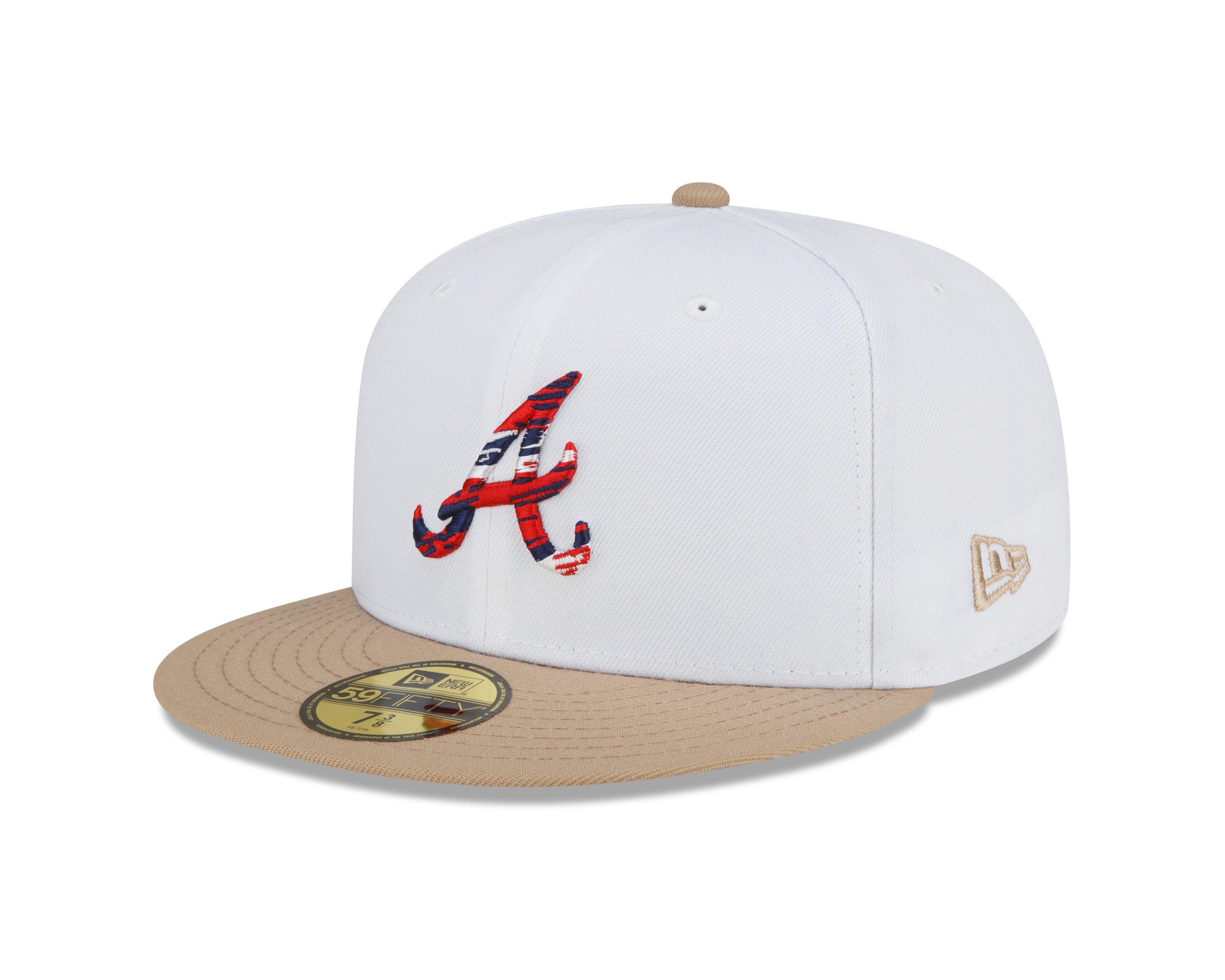 New Era MLB Men's Atlanta Braves 2023 Stars & Stripes T-Shirt Medium
