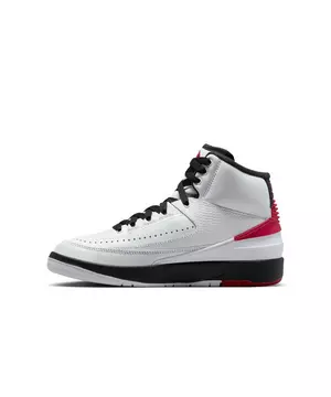 Jordan 11 Retro White/Varsity Red/Black Grade School Kids' Shoe - Hibbett