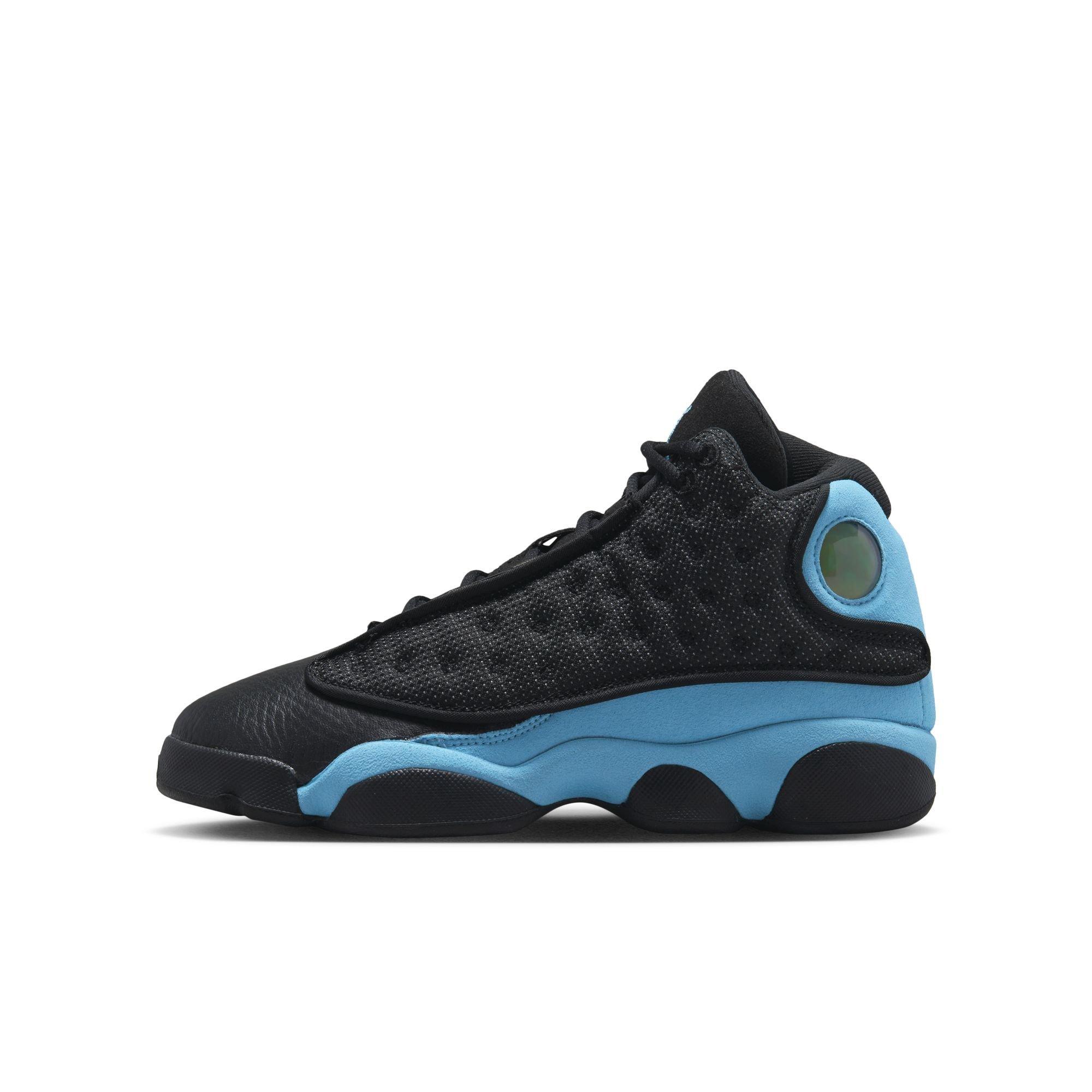 Buy Jordan 13 Retro Mens Shoes, Black/University Blue/Black, 7.5 at