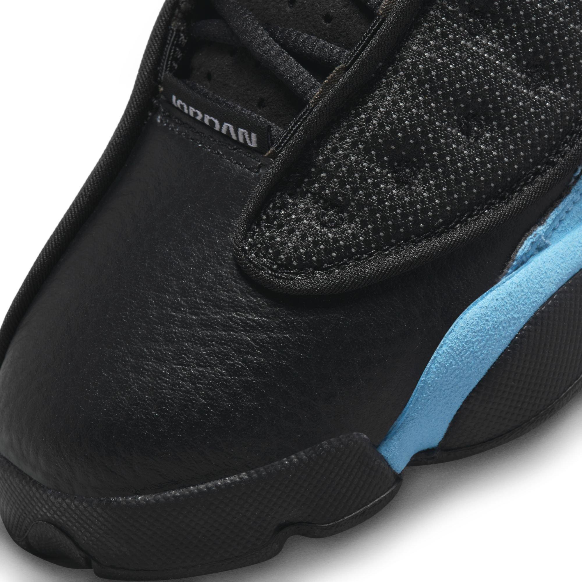 Jordan 13 Retro Black/University Blue/White Men's Shoe - Hibbett