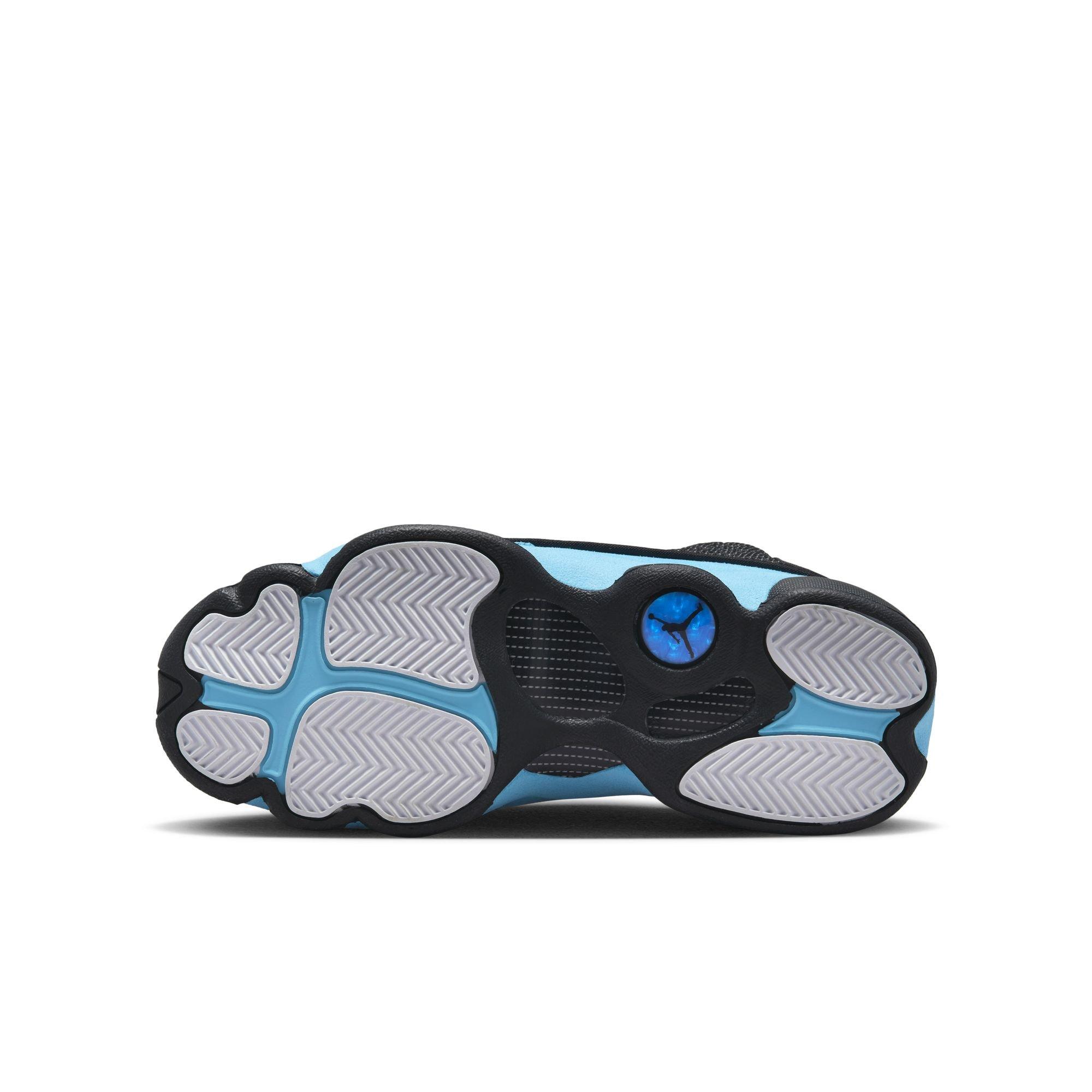 Buy Jordan 13 Retro Mens Shoes, Black/University Blue/Black, 7.5 at