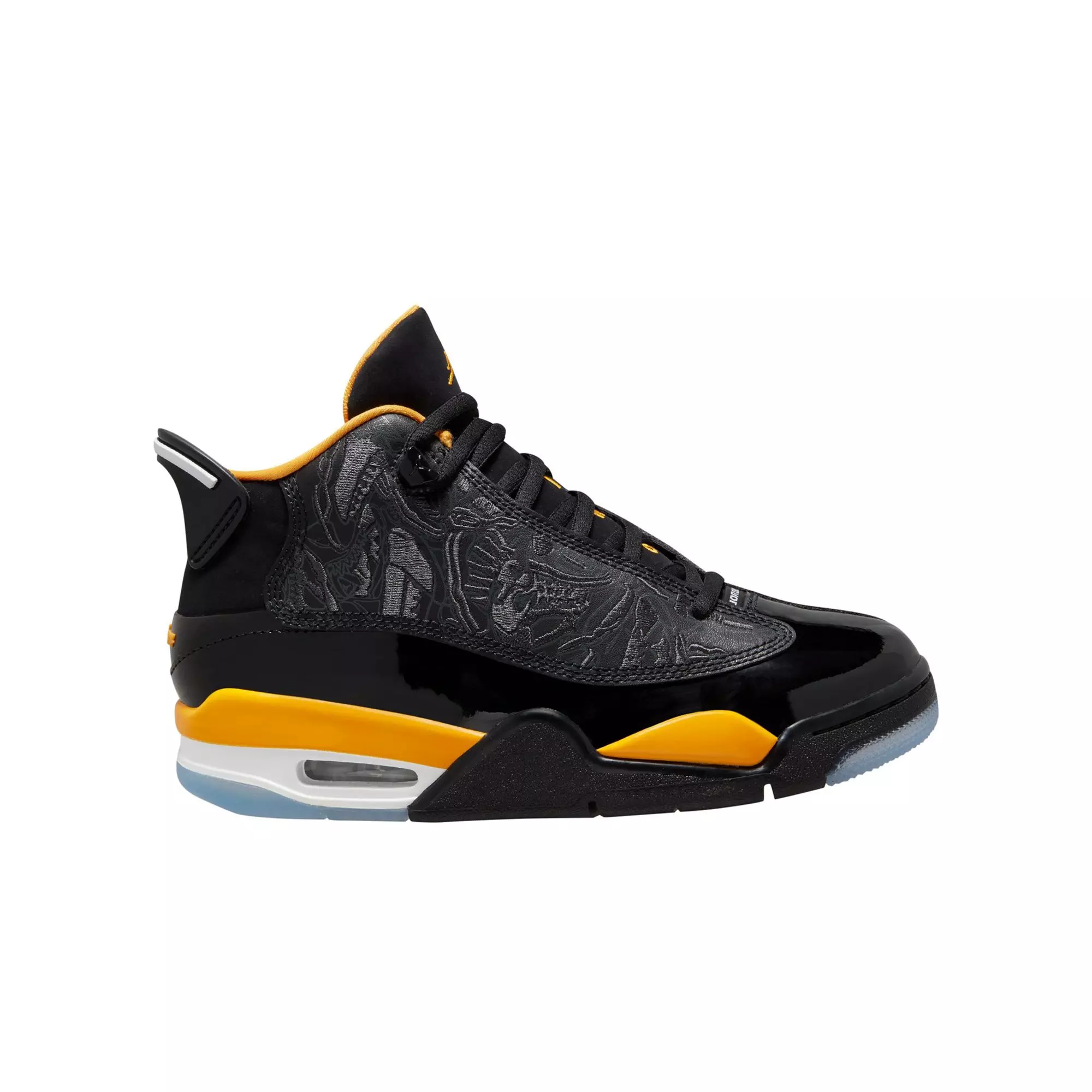hibbett sports yellow and black jordans