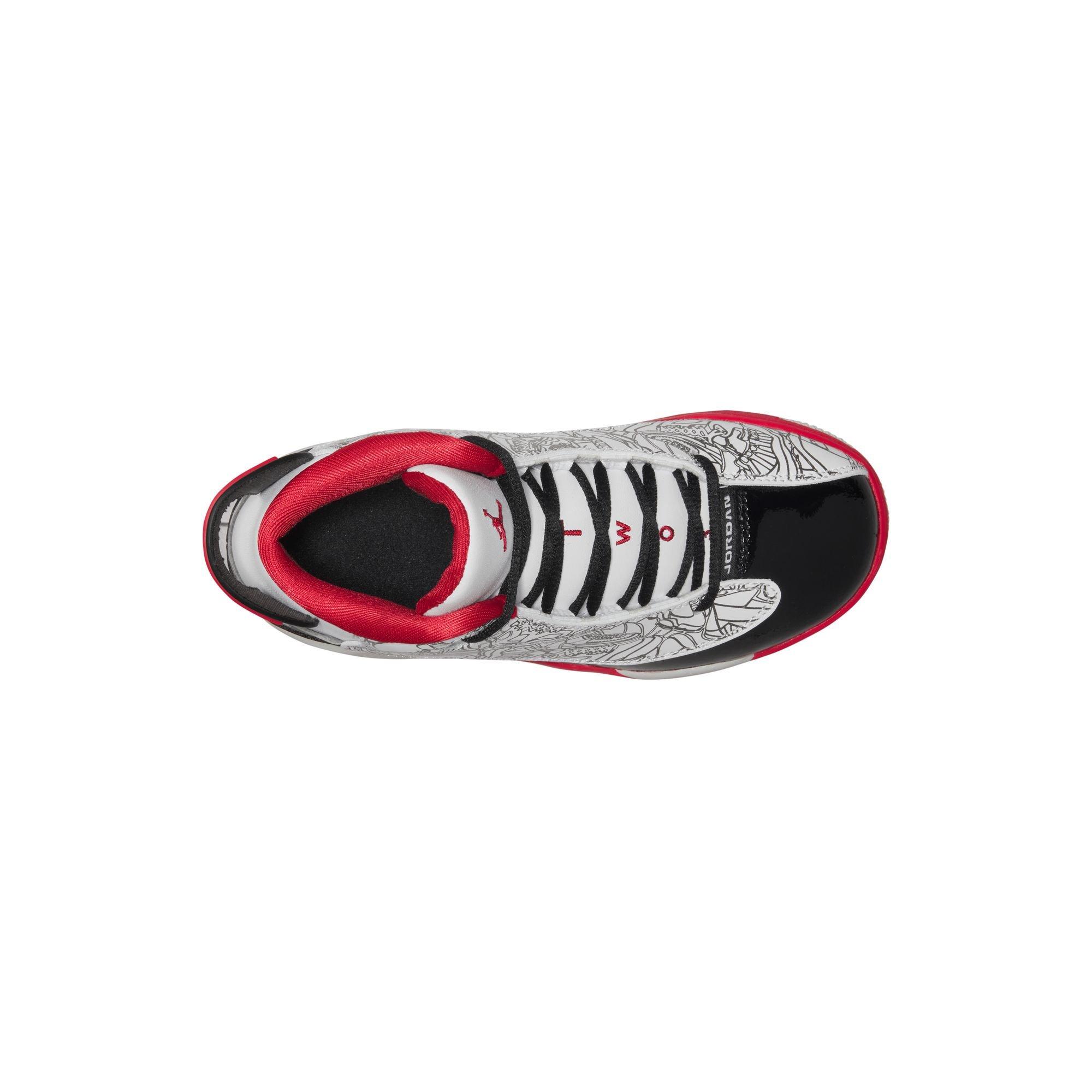 Jordan Dub Zero "Bred" Preschool Boys' Shoe