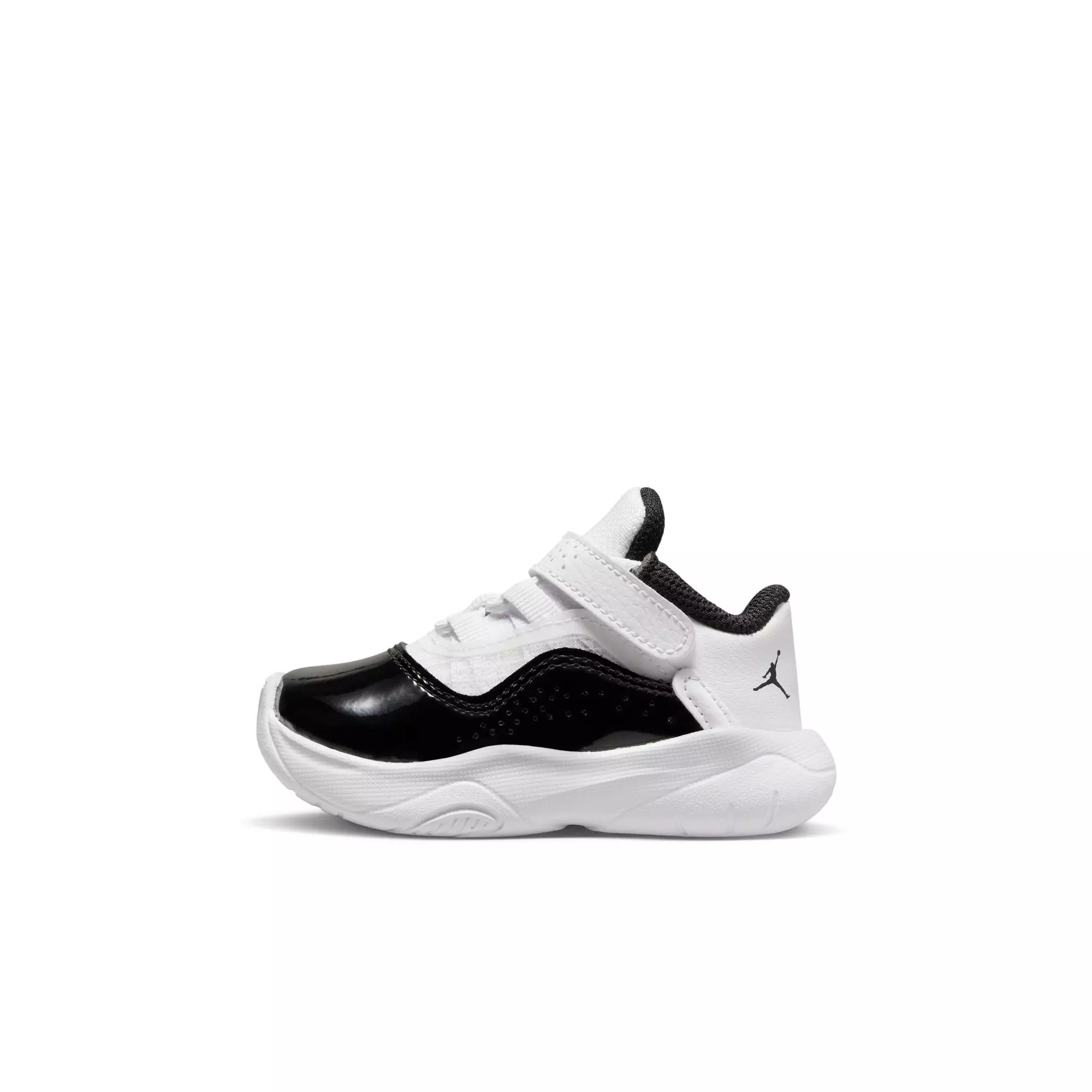 Jordan 11 CMFT Low "Bred" Toddler Boys' Shoe - WHITE/RED/BLACK