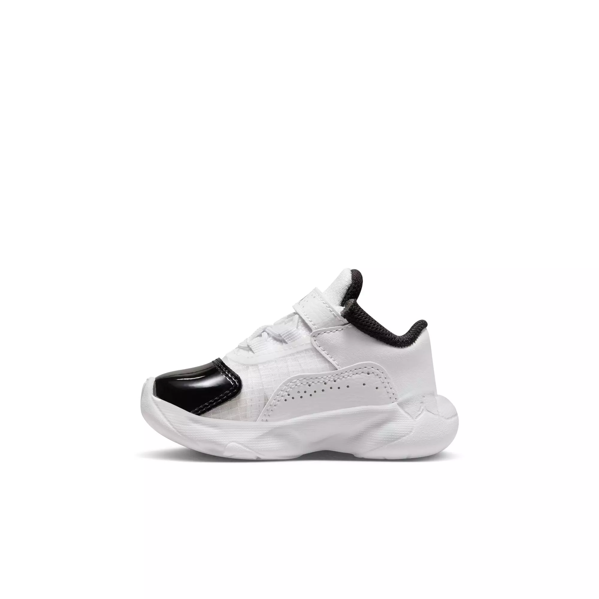 Jordan 11 CMFT Low "Bred" Toddler Boys' Shoe - WHITE/RED/BLACK