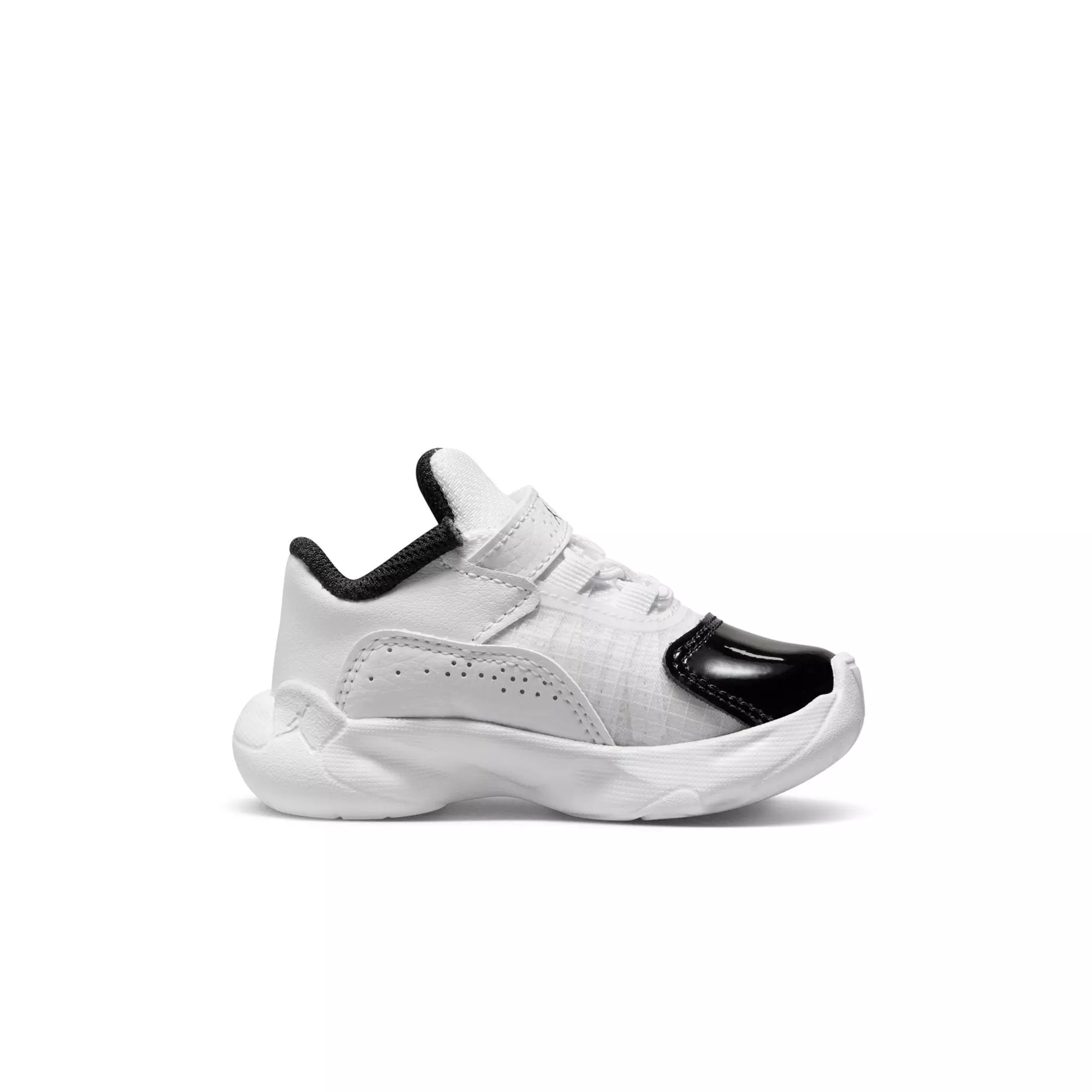 Jordan 11 CMFT Low "Bred" Toddler Boys' Shoe - WHITE/RED/BLACK