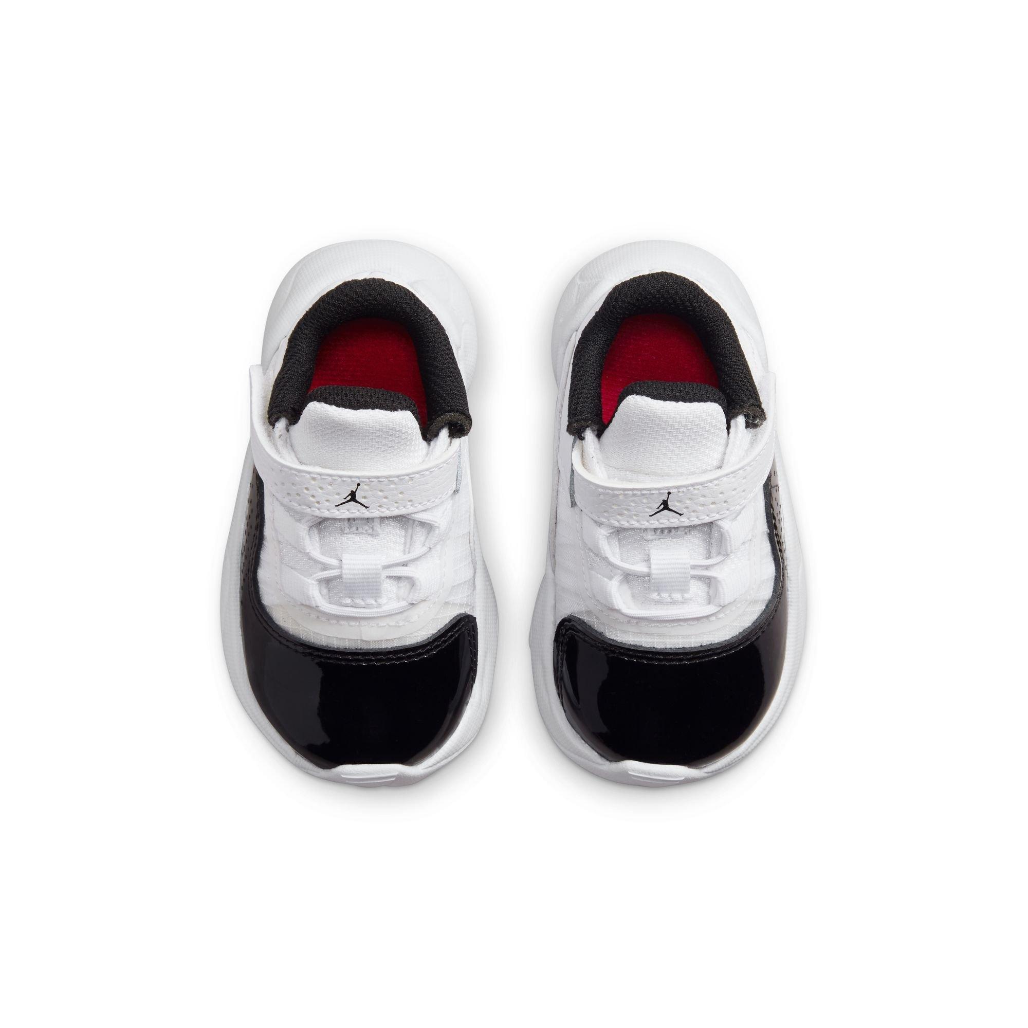 Jordan 11 CMFT Low "Bred" Toddler Boys' Shoe - WHITE/RED/BLACK Thumbnail View 8