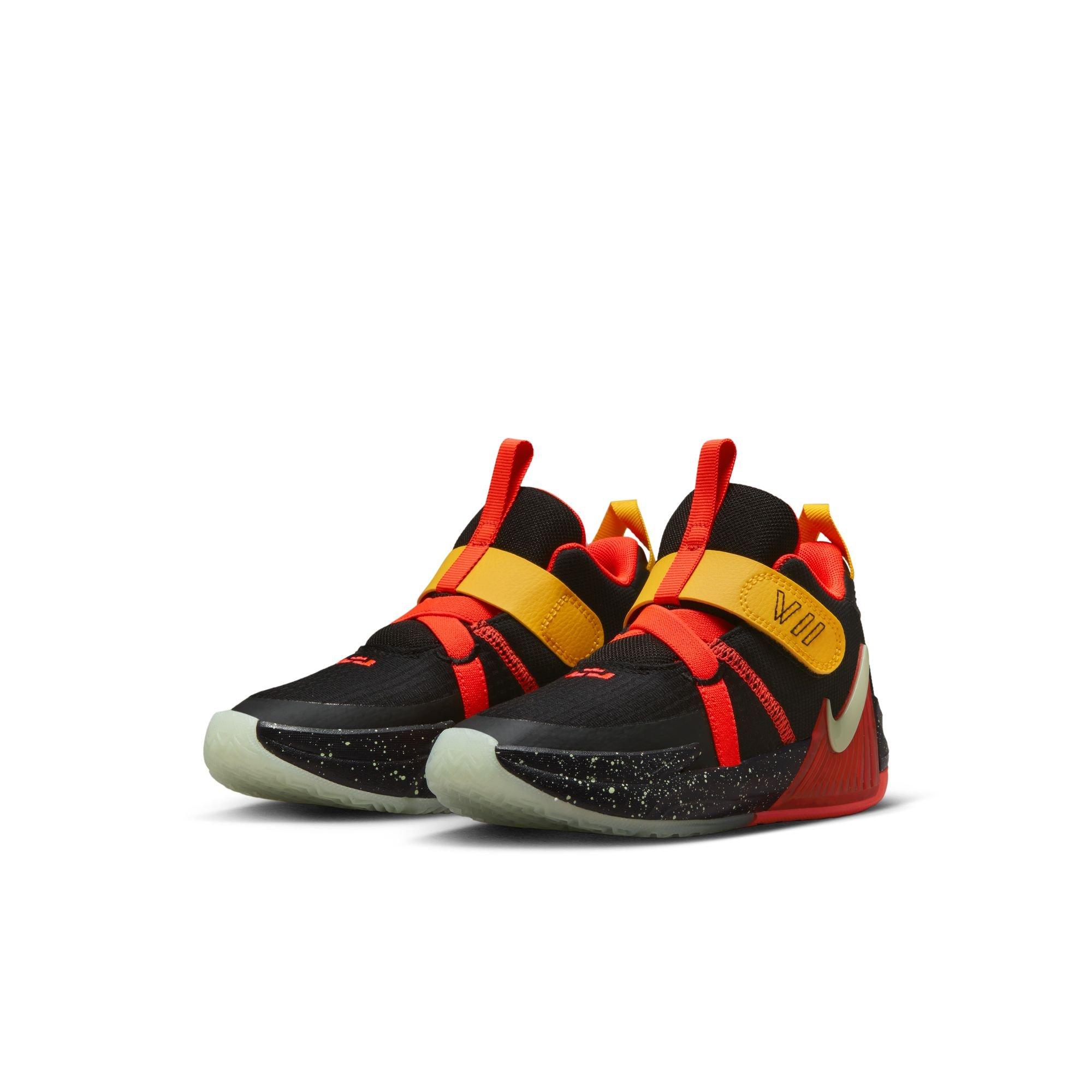 lebron soldier 7 black and orange