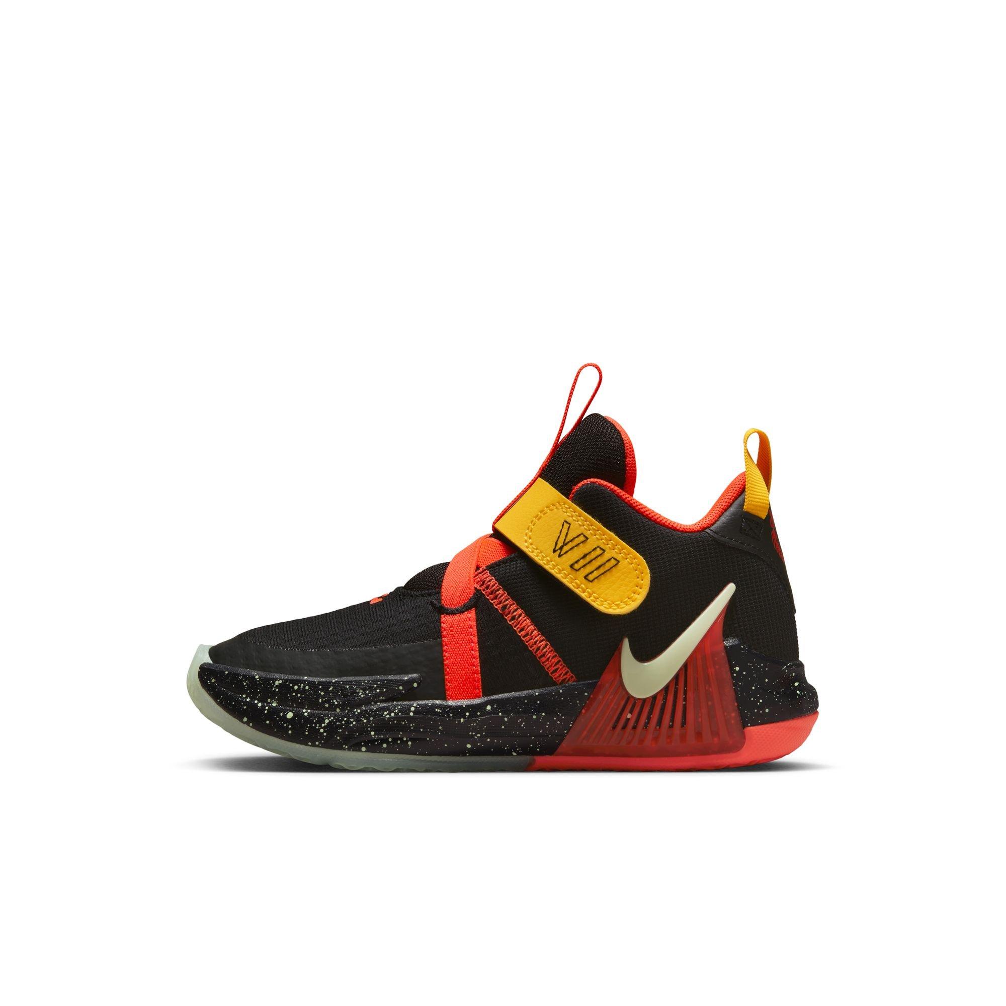 lebron soldier 7 black and orange