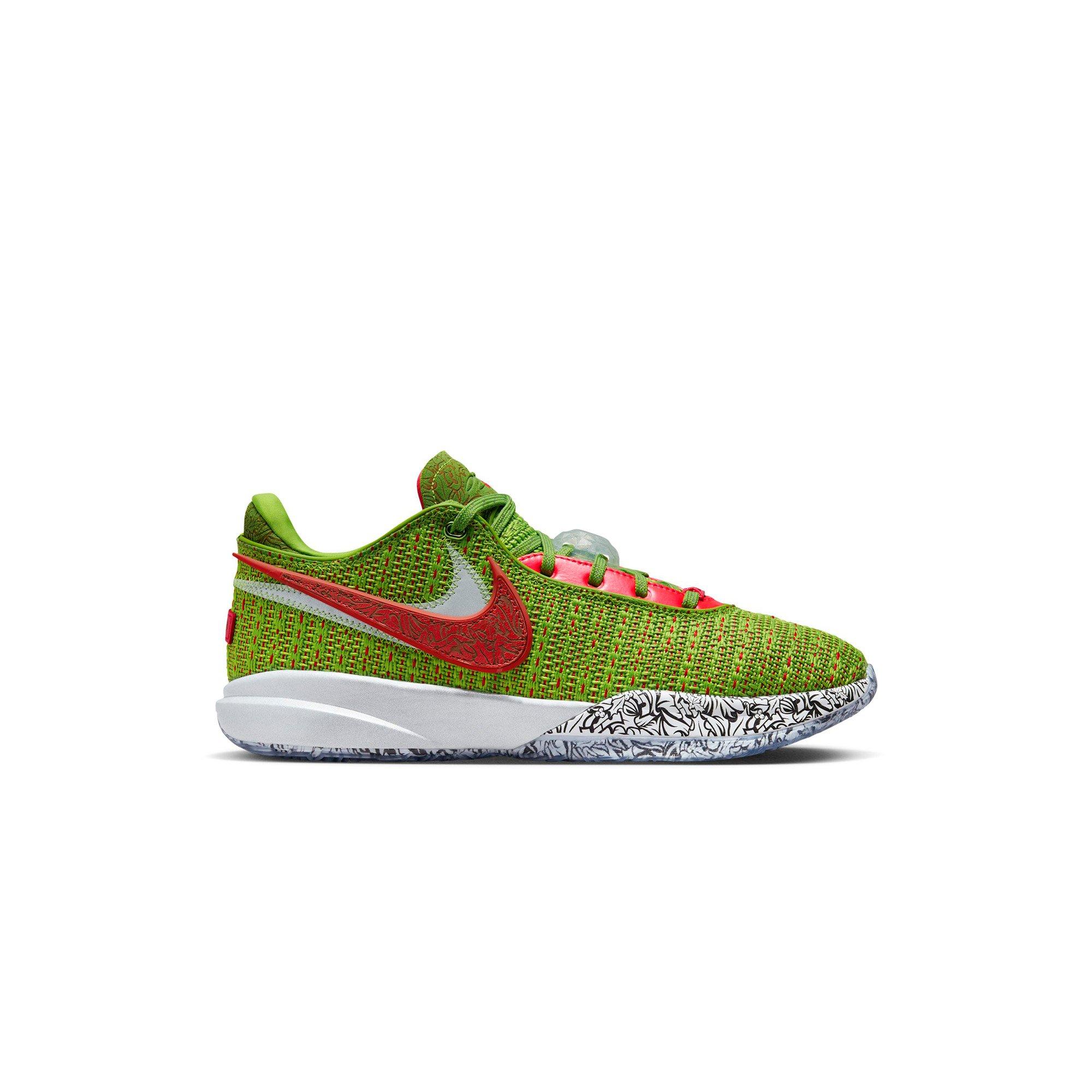 Nike LeBron XX Christmas Preschool Kids' Basketball Shoe - Hibbett