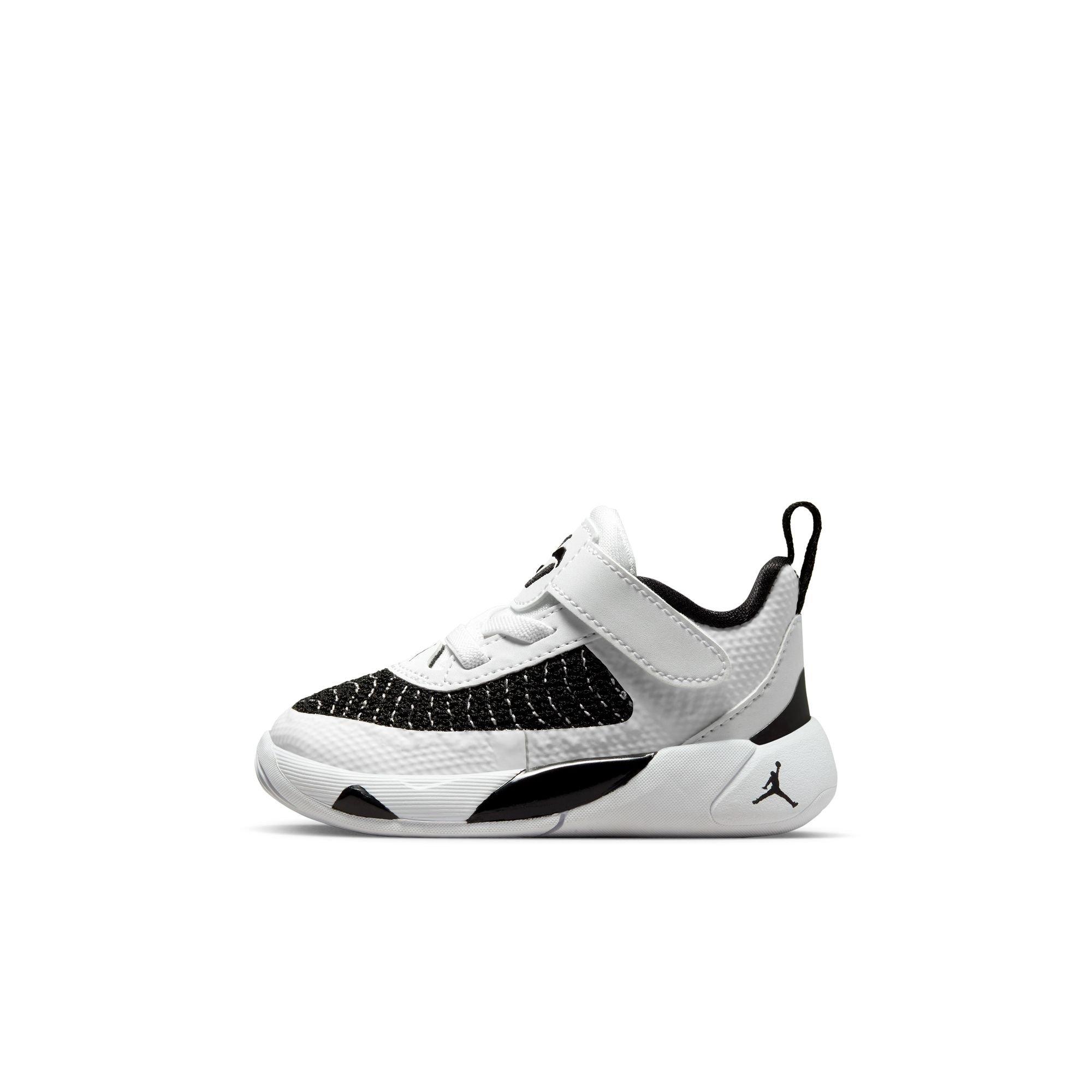 Jordan Luka 1 "White/Black/Volt" Toddler Kids' Basketball Shoe - WHITE/BLACK/VOLT Thumbnail View 5