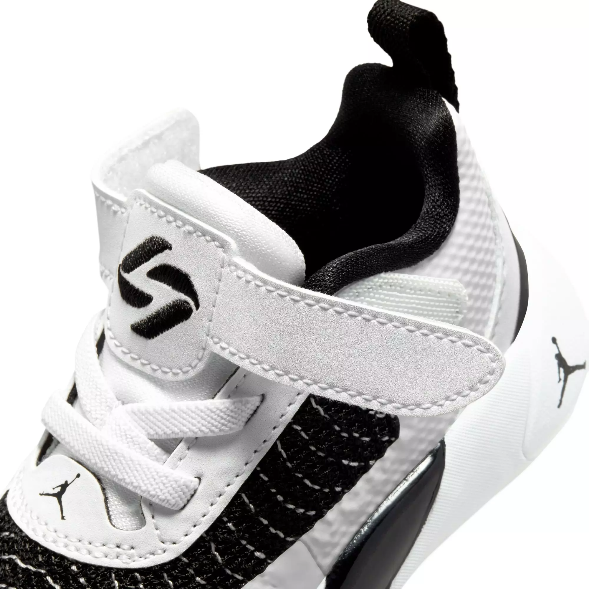 Jordan Luka 1 "White/Black/Volt" Toddler Kids' Basketball Shoe - WHITE/BLACK/VOLT