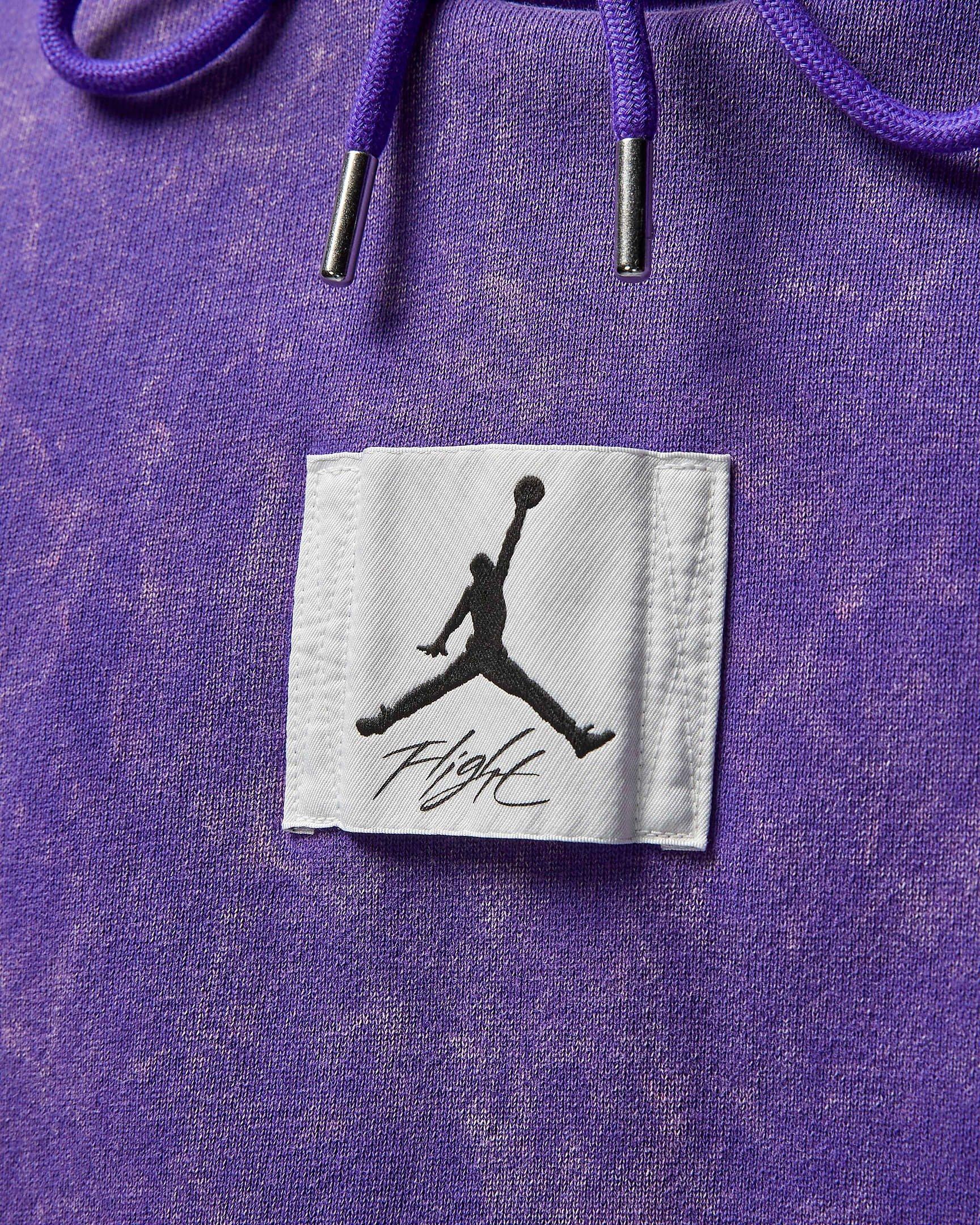 Jordan Unisex fleece hoodie in washed purple