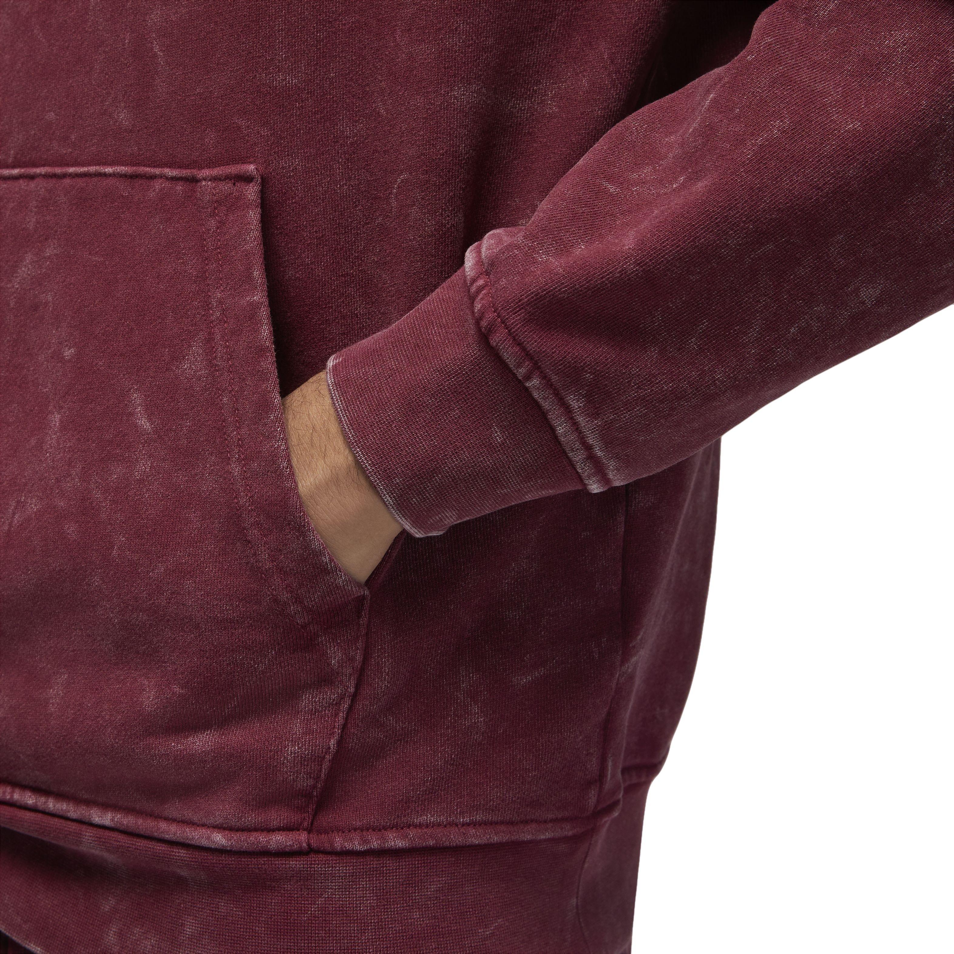 Burgundy on sale jordan hoodie