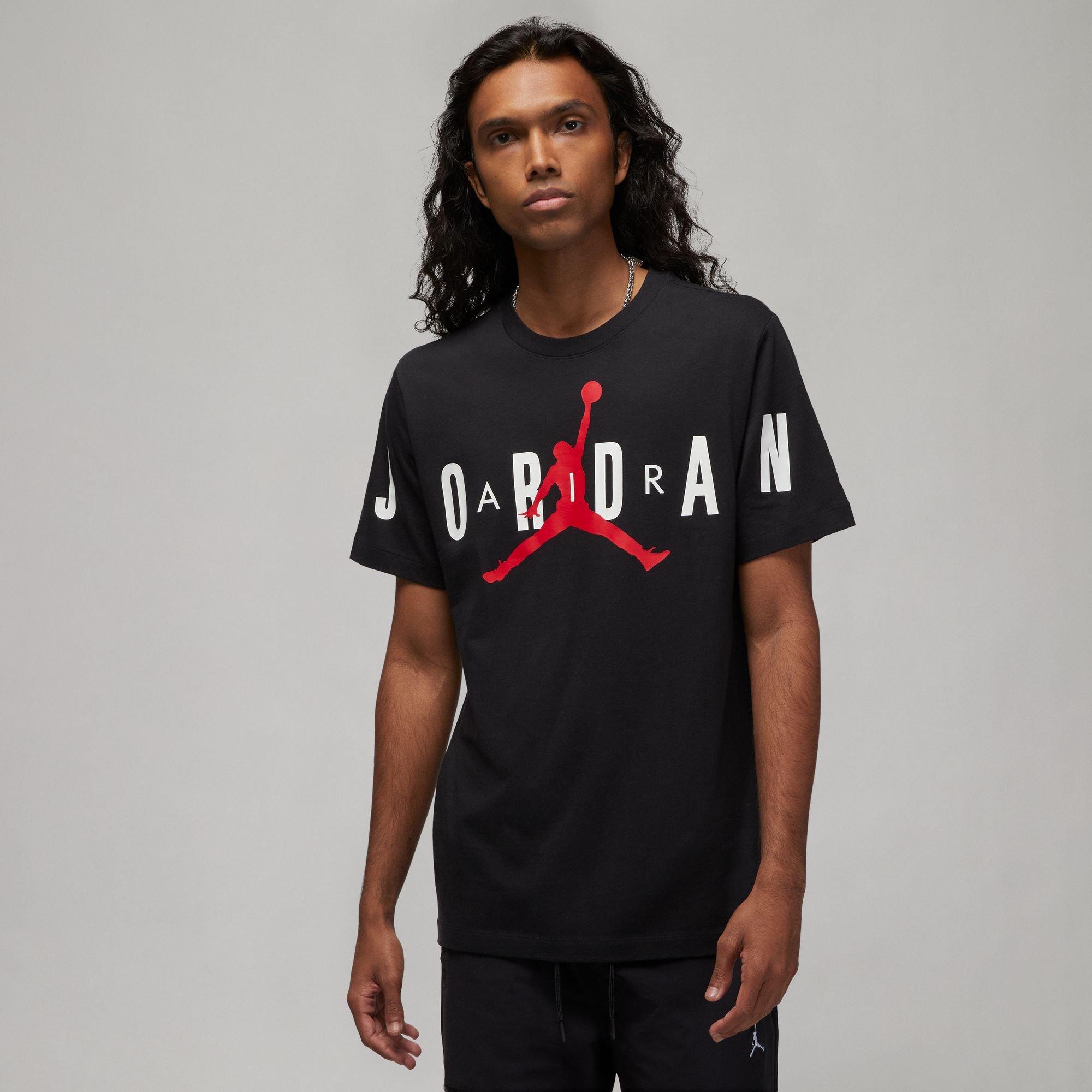 Jordan Air Men's Black/White T-Shirt