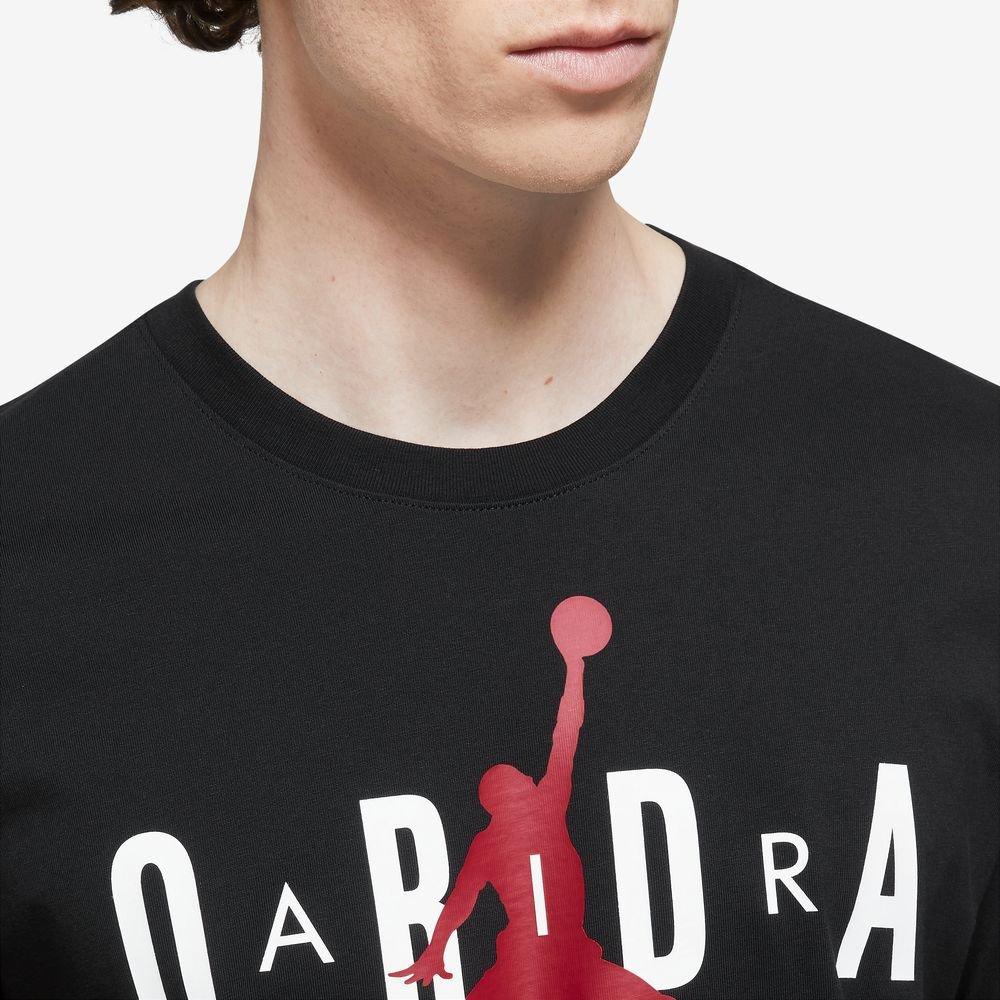 Jordan Men's Air T-Shirt-Black/White - BLACK/WHITE Thumbnail View 3